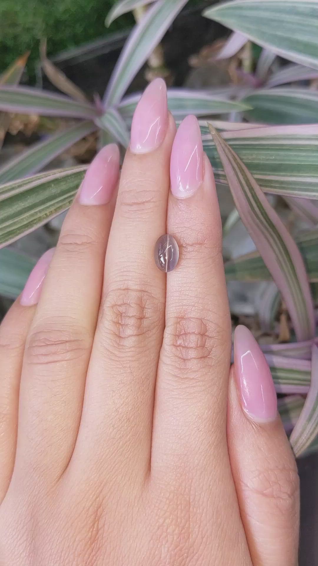 1.69 Ct. Cabochon Kornerupine from Ceylon (Sri Lanka) Size Video