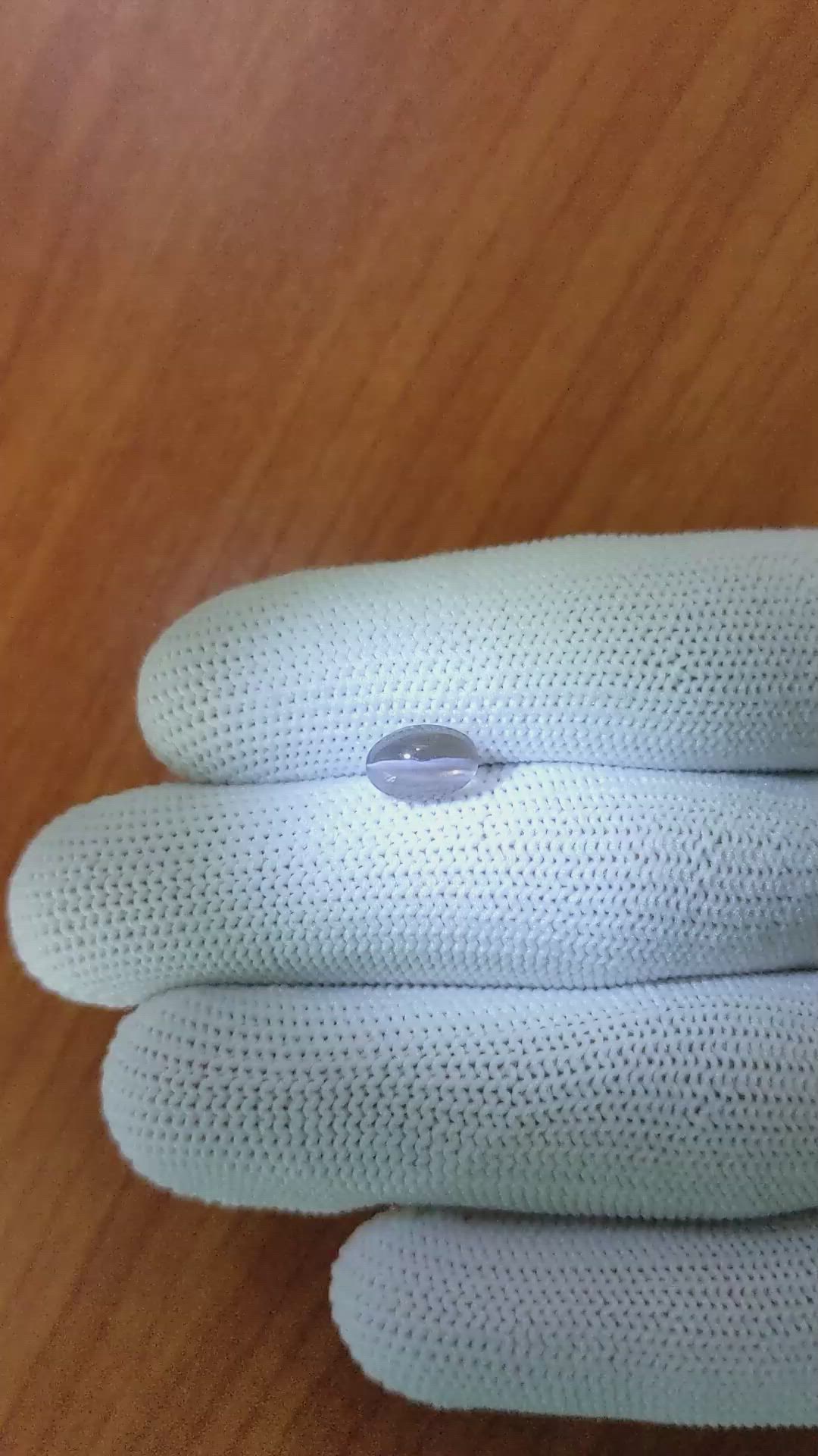 1.69 Ct. Cabochon Kornerupine from Ceylon (Sri Lanka) Size Video