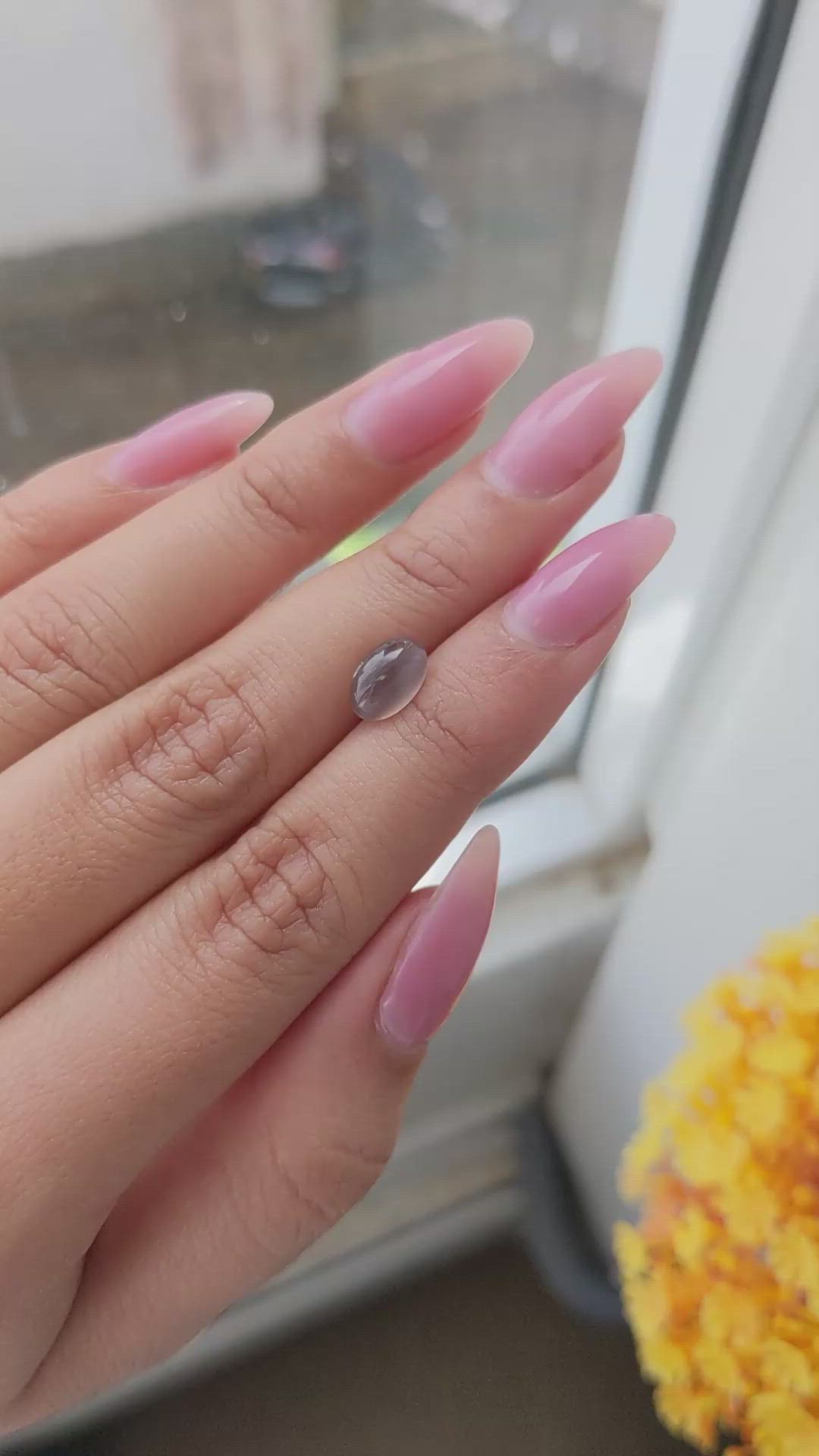 1.69 Ct. Cabochon Kornerupine from Ceylon (Sri Lanka) Size Video