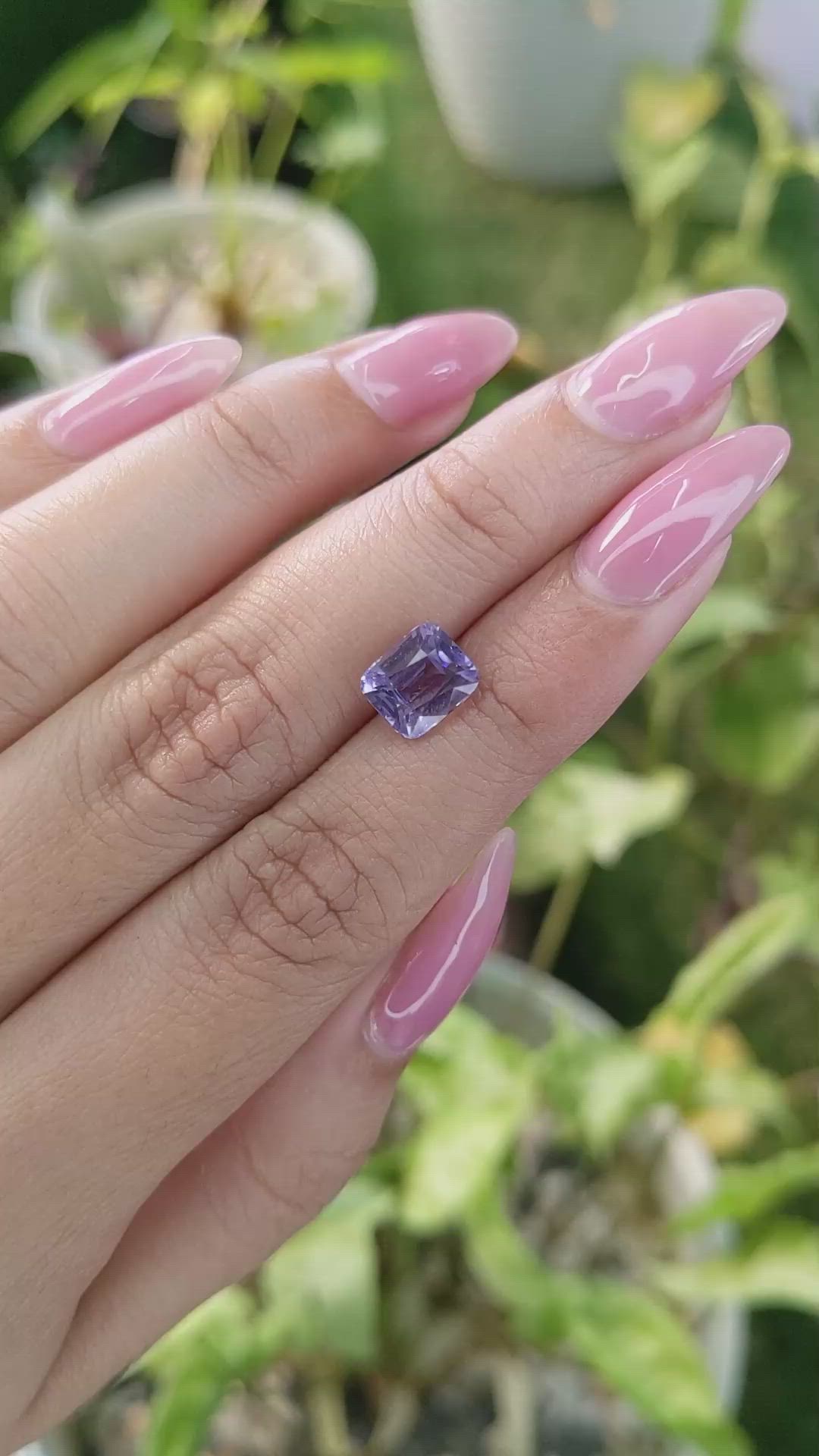 2.61 Ct. Spinel from Ceylon (Sri Lanka) Size Video