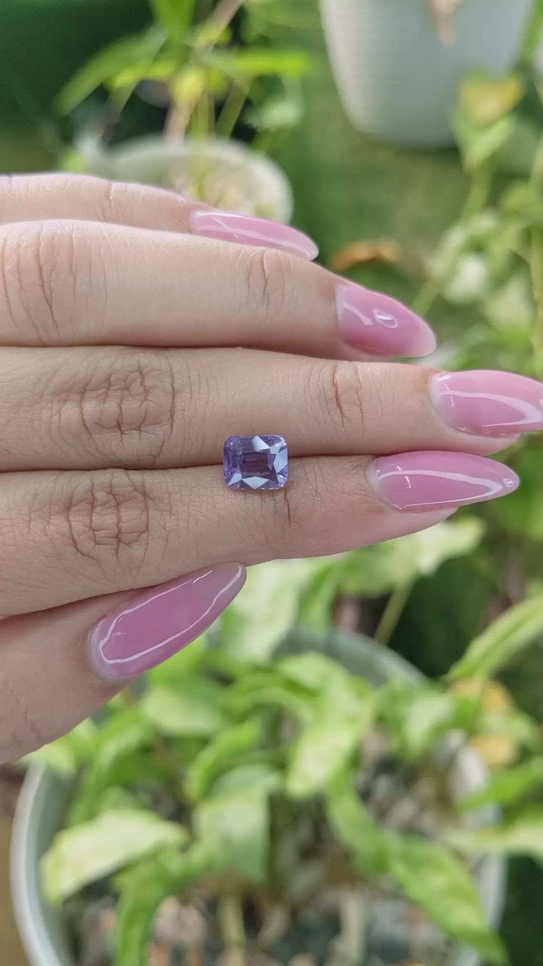 2.61 Ct. Spinel from Ceylon (Sri Lanka) Size Video