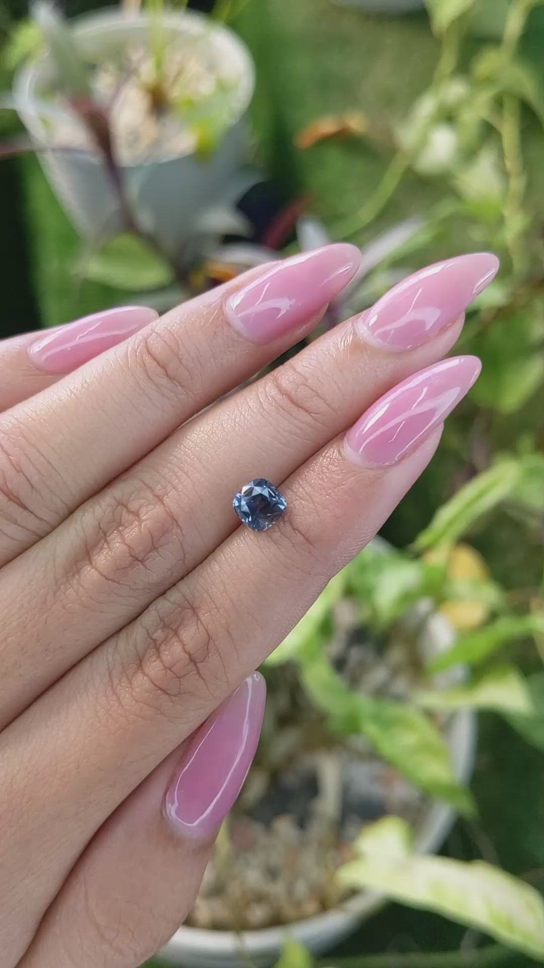 1.20 Ct. Spinel from Ceylon (Sri Lanka) Size Video