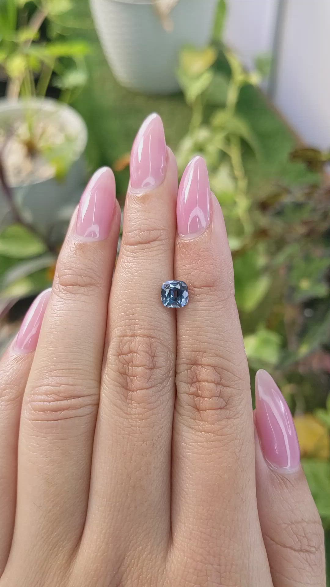 1.20 Ct. Spinel from Ceylon (Sri Lanka) Size Video