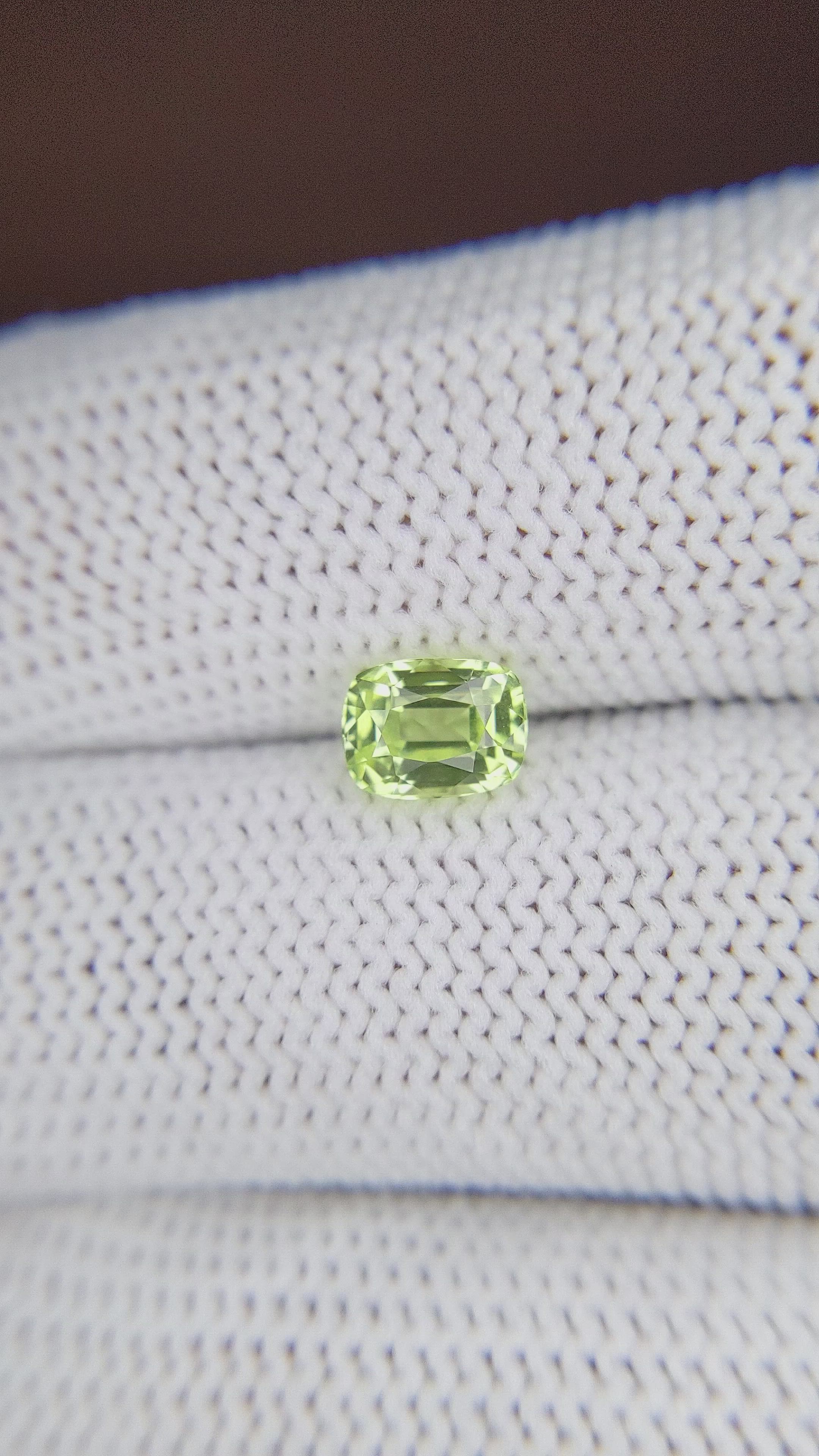 1.27 Ct. Chrysoberyl from Tanzania Size Video