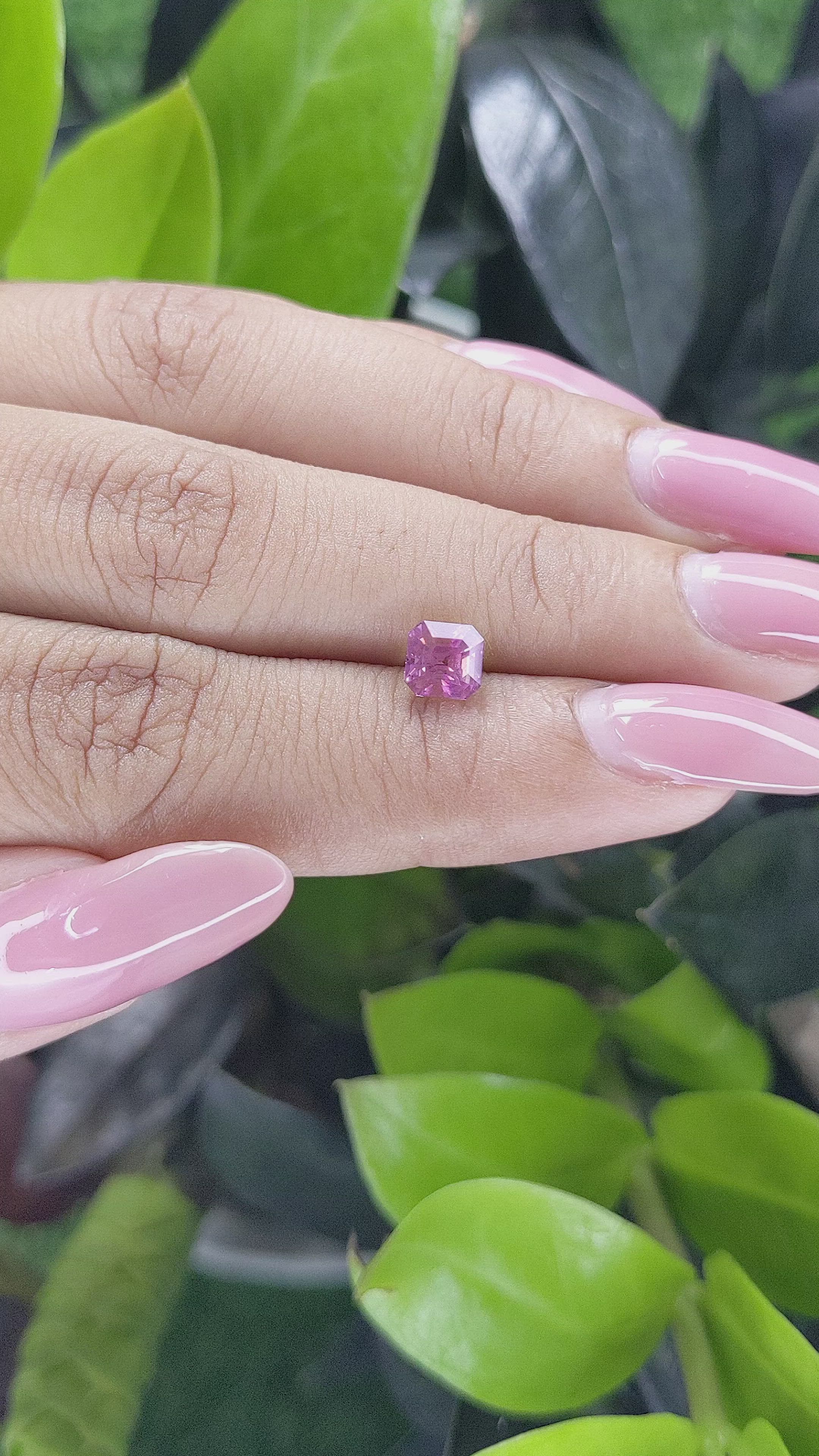 1.08 Ct. Spinel from Tanzania Size Video