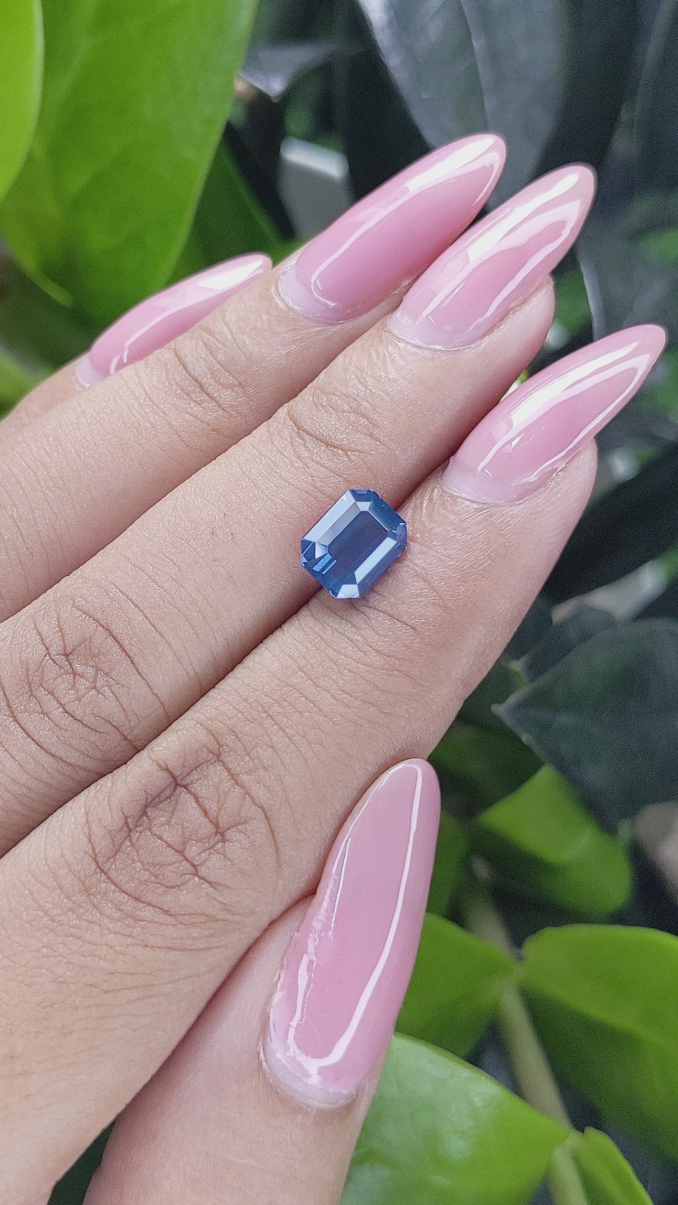 2.04 Ct. Spinel from Tanzania Size Video