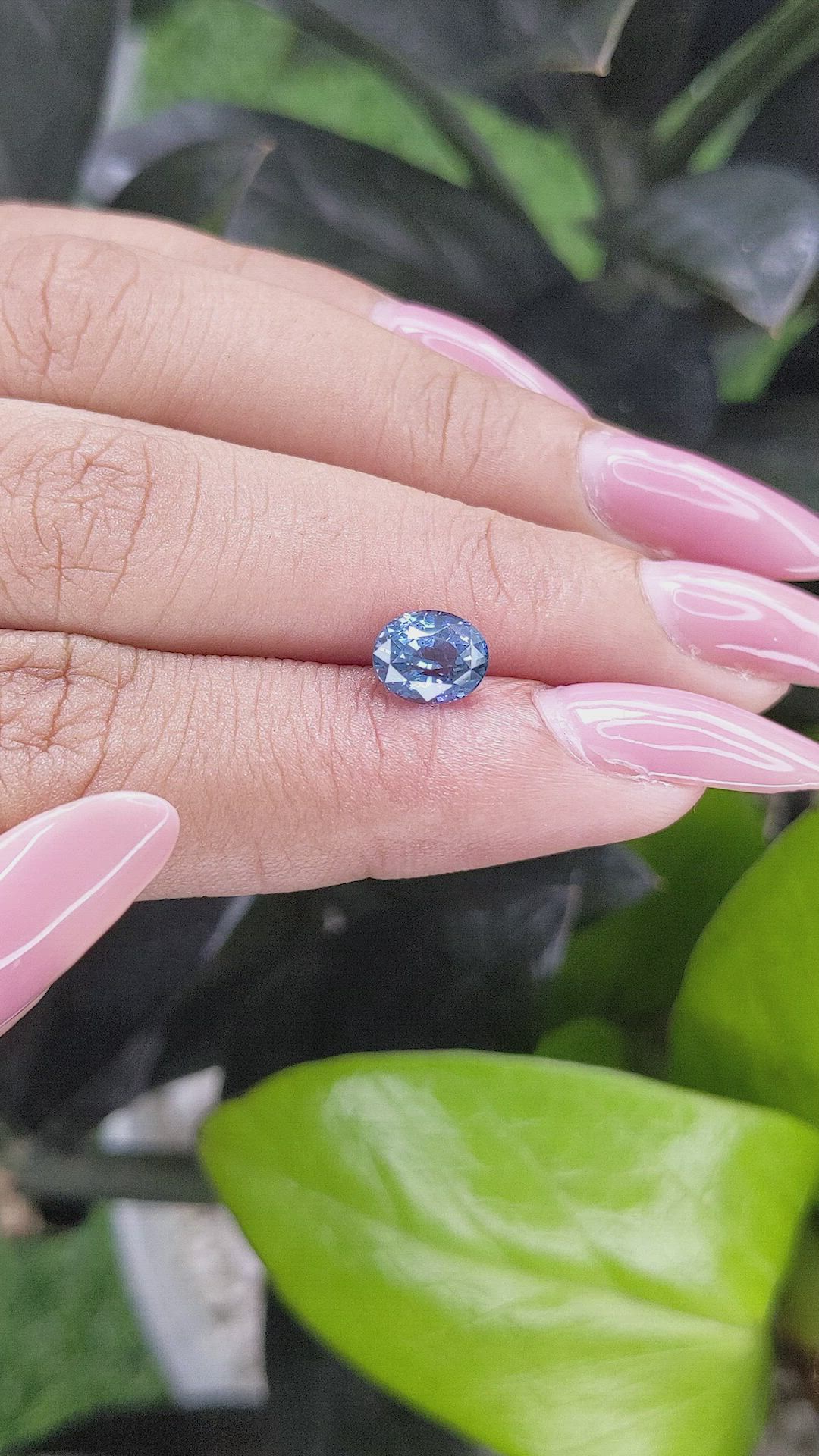 1.53 Ct. Spinel from Tanzania Size Video