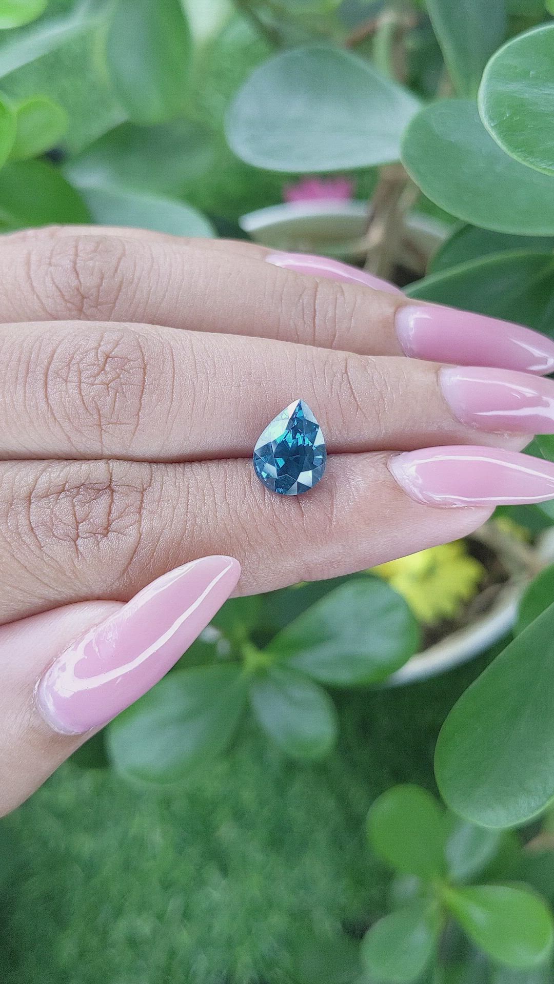 2.94 Ct. Spinel from Tanzania Size Video