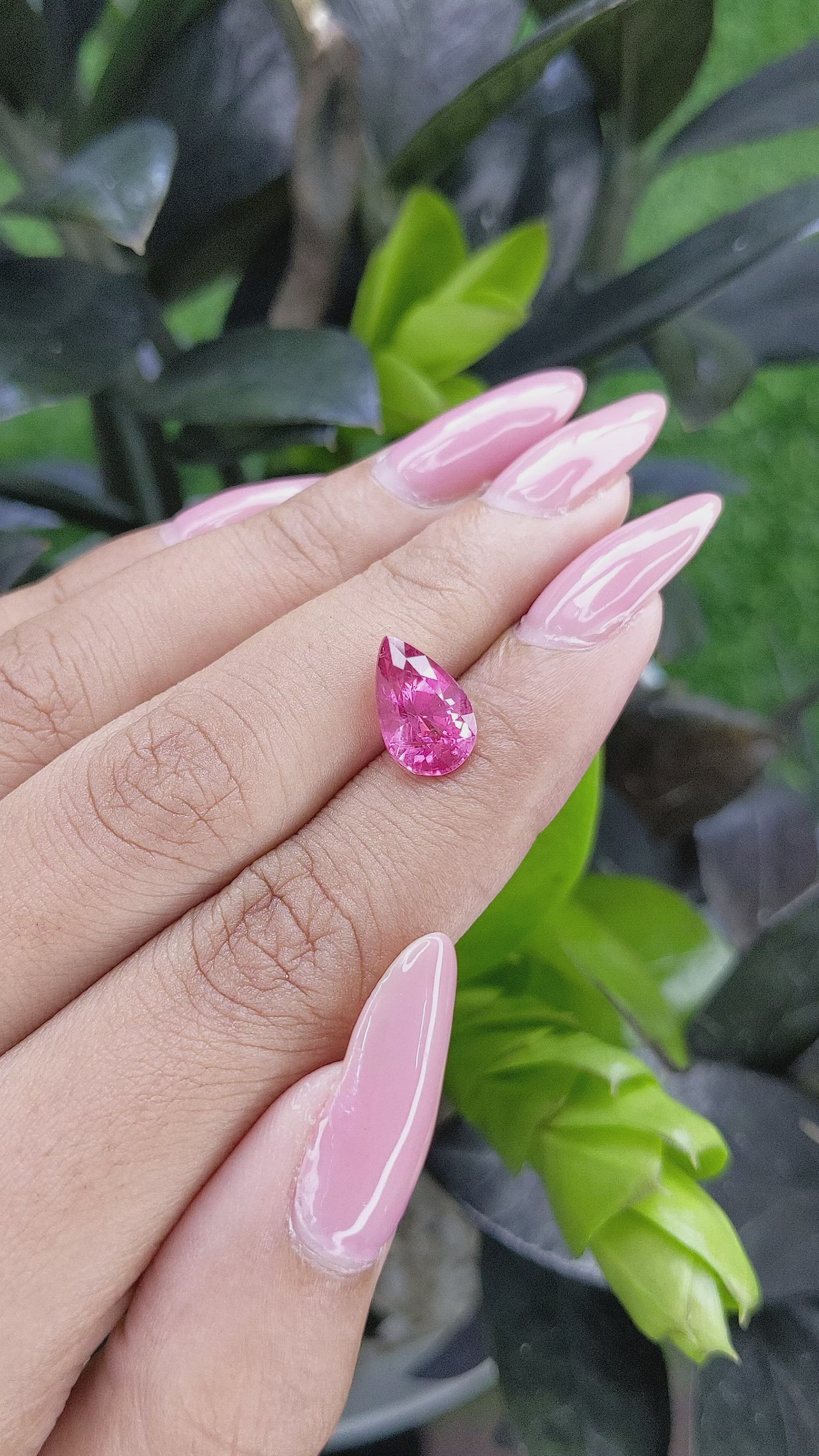 3.00 Ct. Spinel from Tanzania Size Video