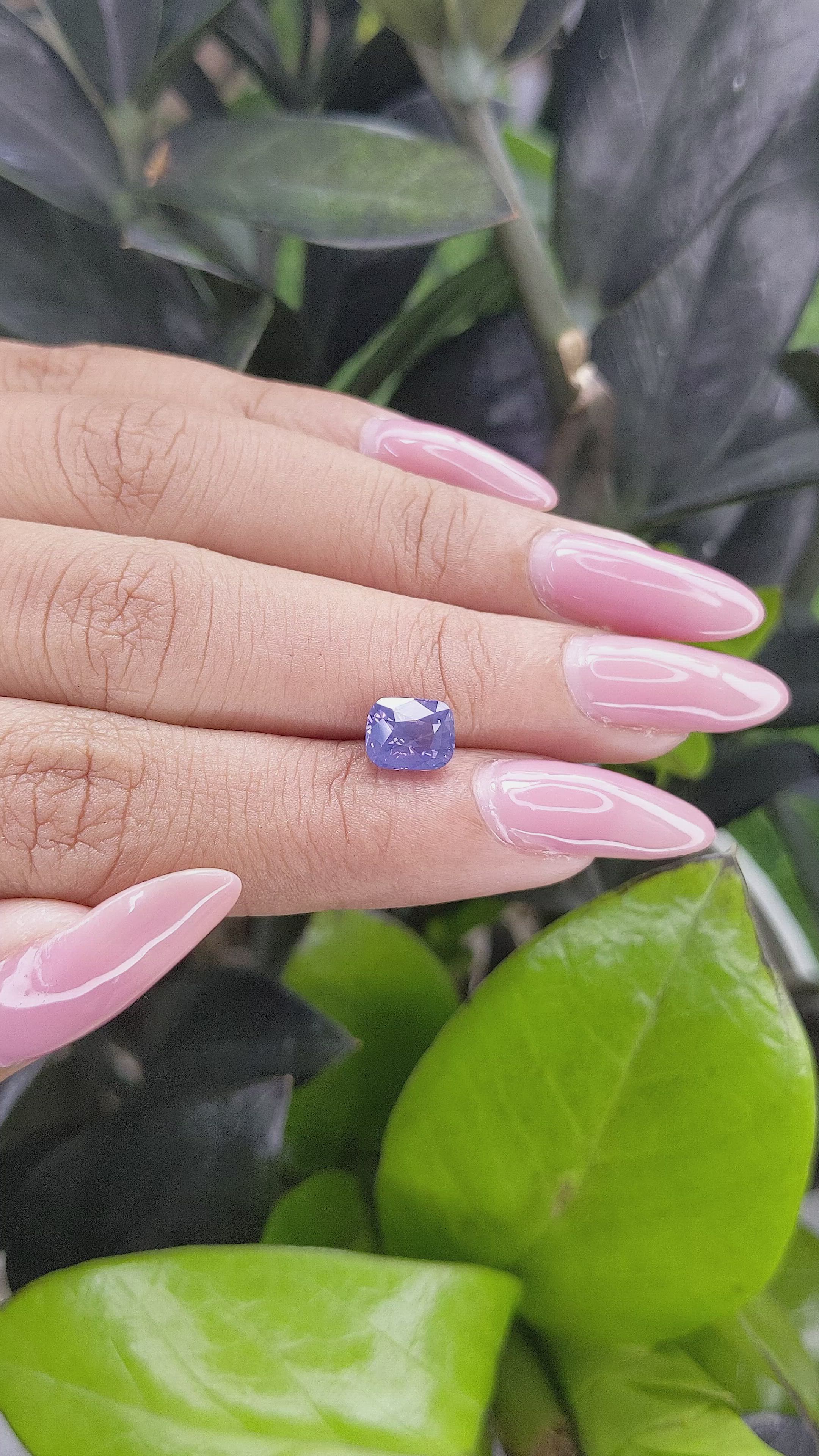 1.55 Ct. Spinel from Tanzania Size Video