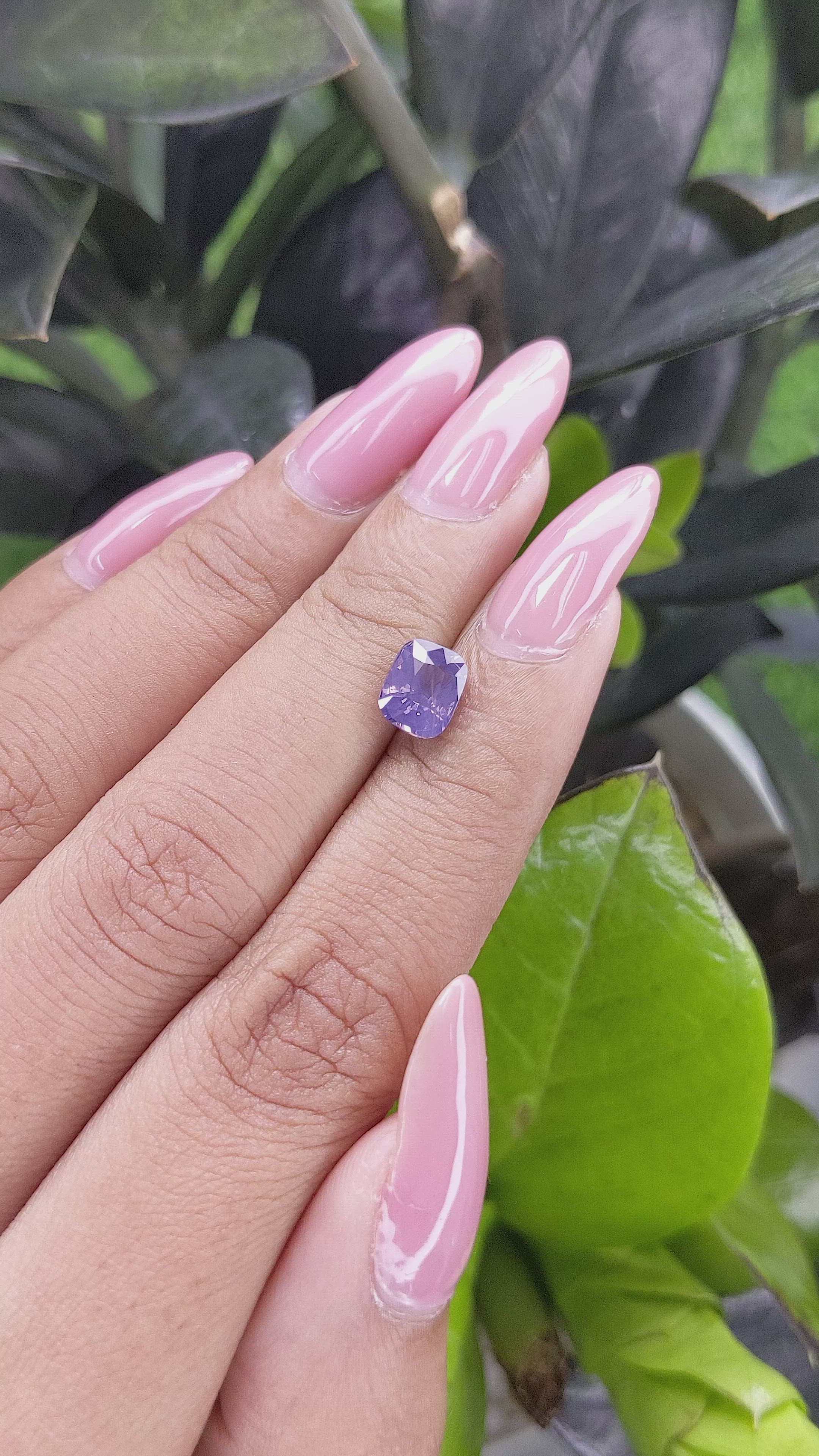 1.55 Ct. Spinel from Tanzania Size Video