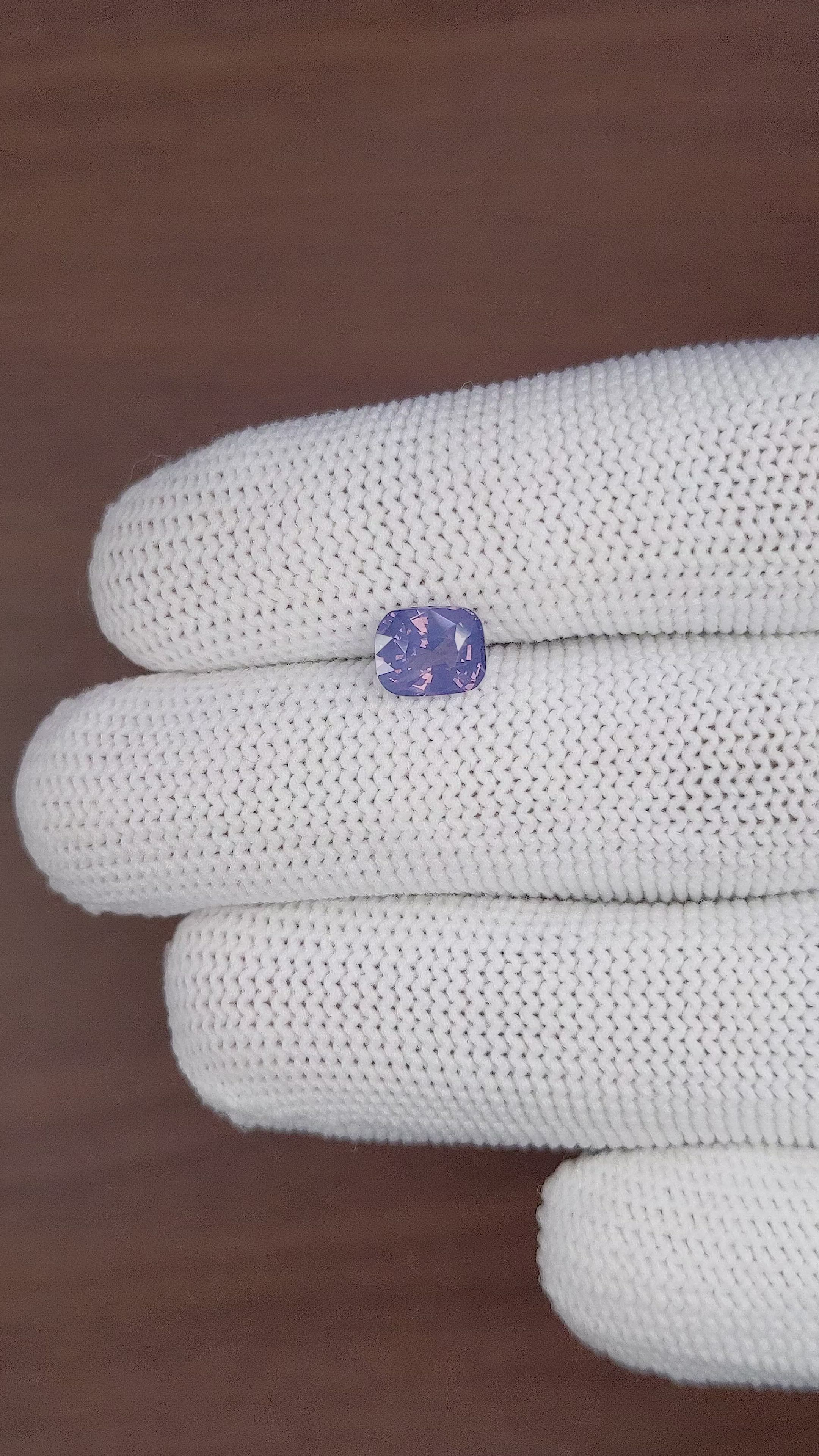 1.55 Ct. Spinel from Tanzania Size Video