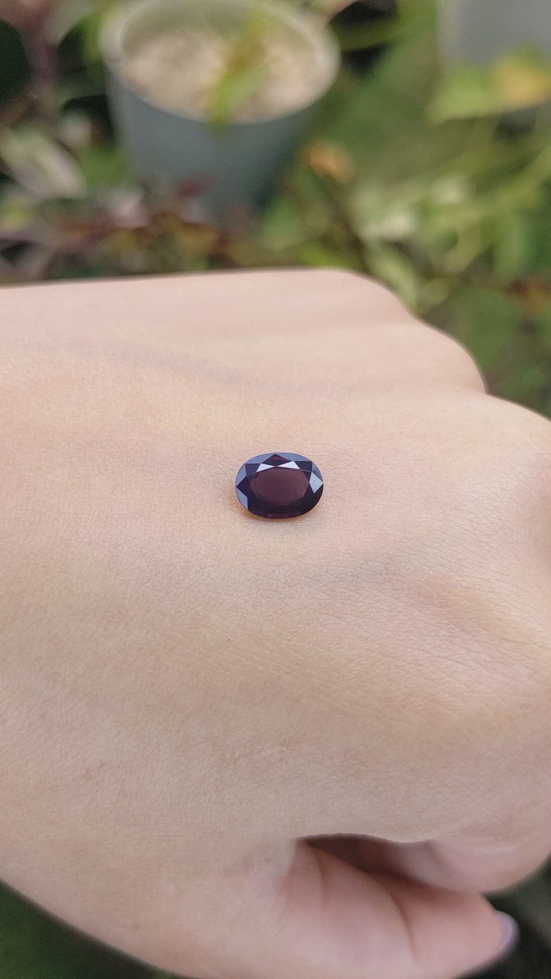 1.42 Ct. Spinel from Ceylon (Sri Lanka) Size Video