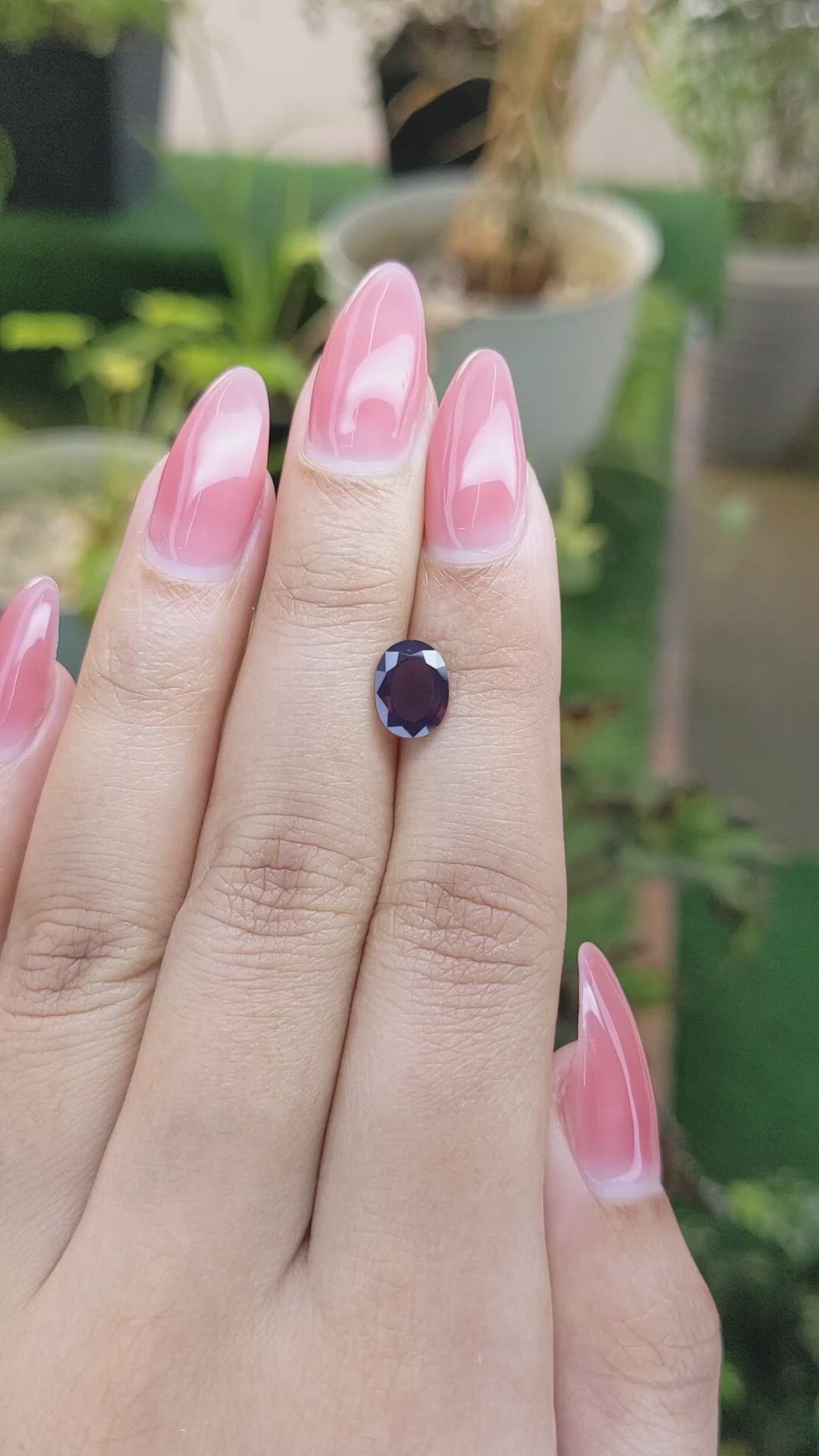1.42 Ct. Spinel from Ceylon (Sri Lanka) Size Video