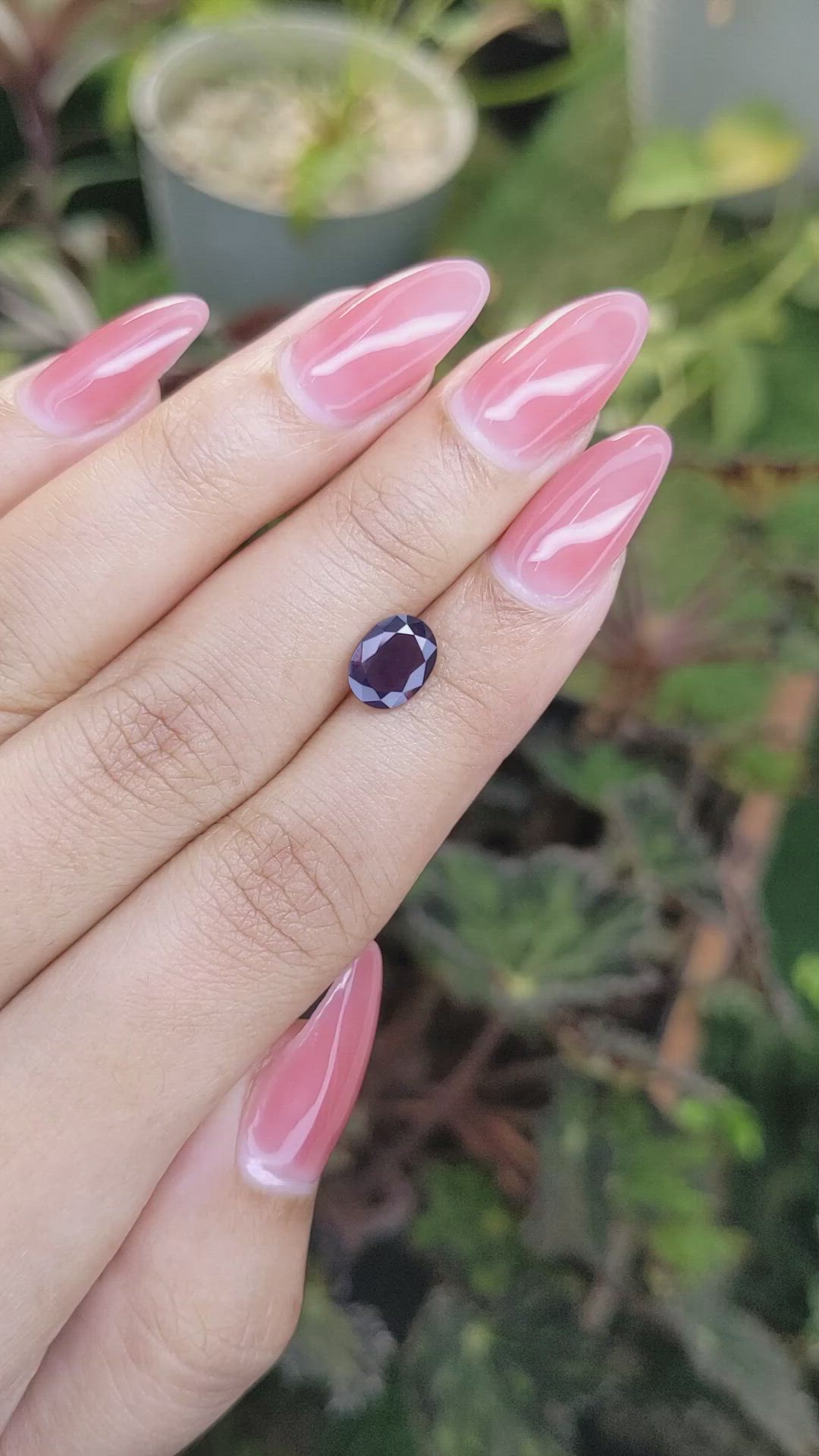 1.42 Ct. Spinel from Ceylon (Sri Lanka) Size Video