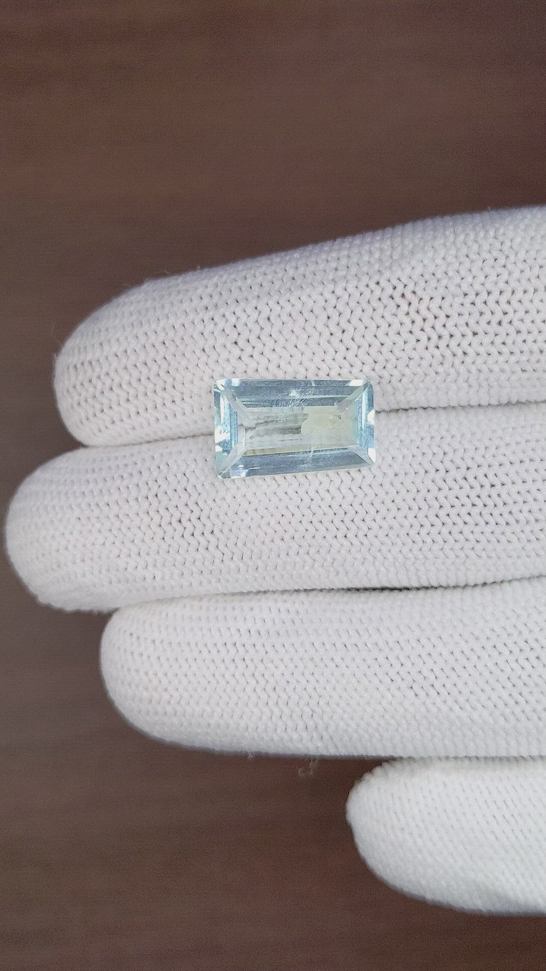5.62 Ct. Aquamarine from Tanzania Size Video