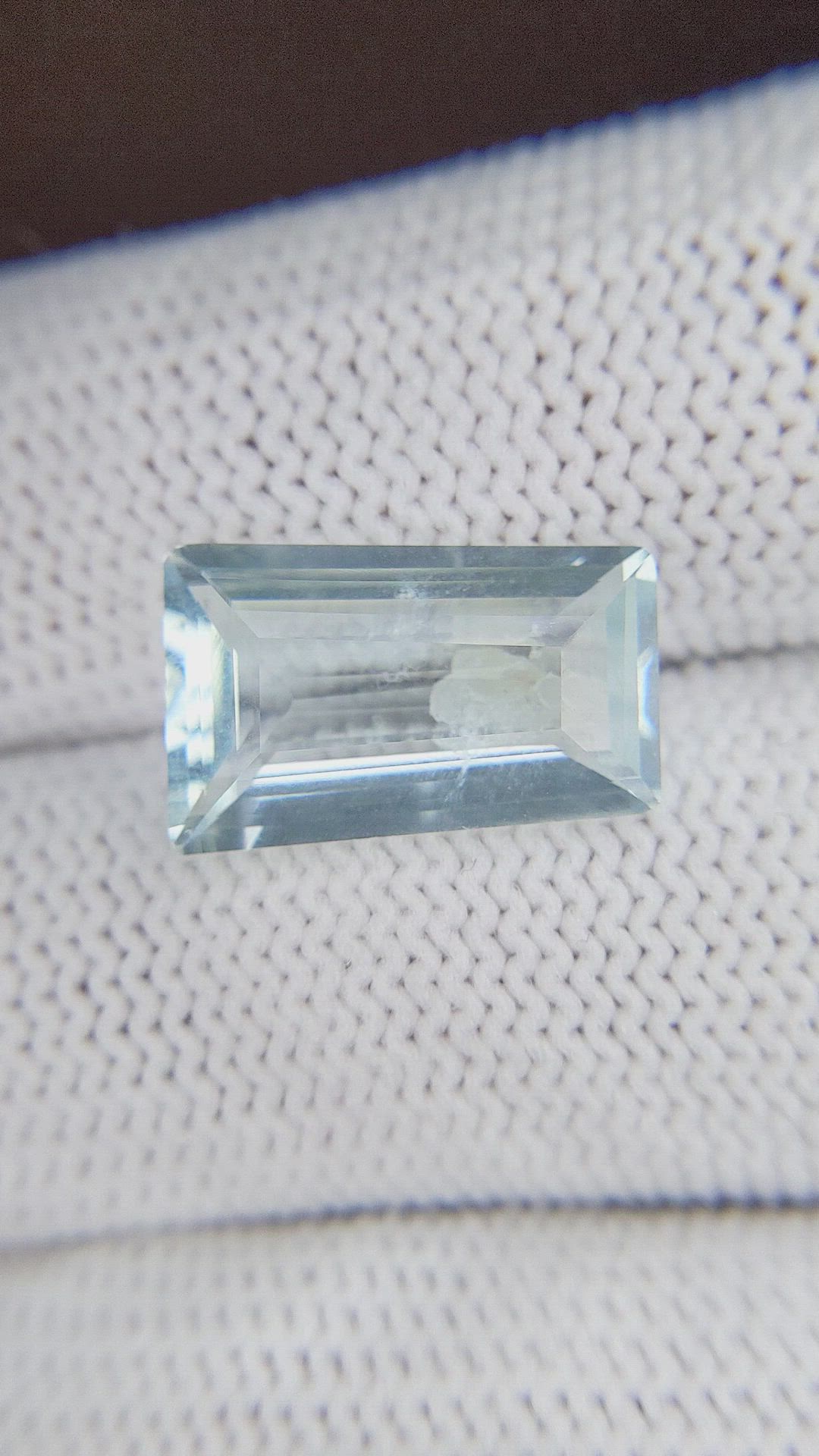 5.62 Ct. Aquamarine from Tanzania Size Video