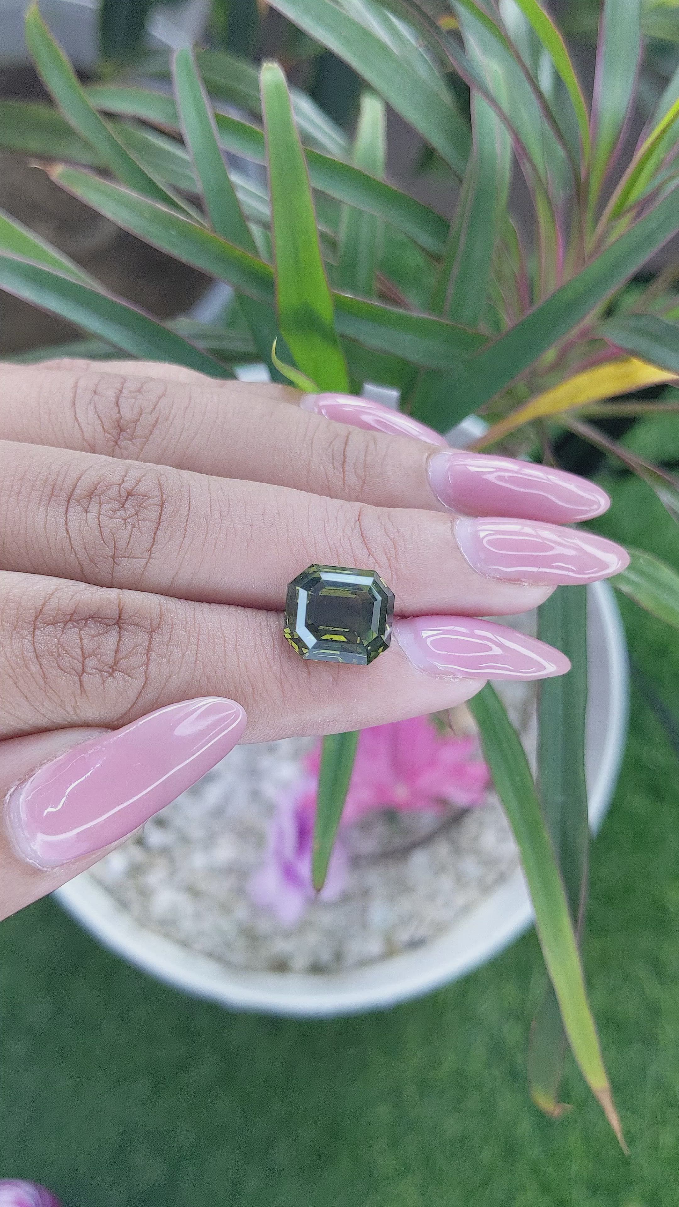 6.98 Ct. Tourmaline from Tanzania Size Video