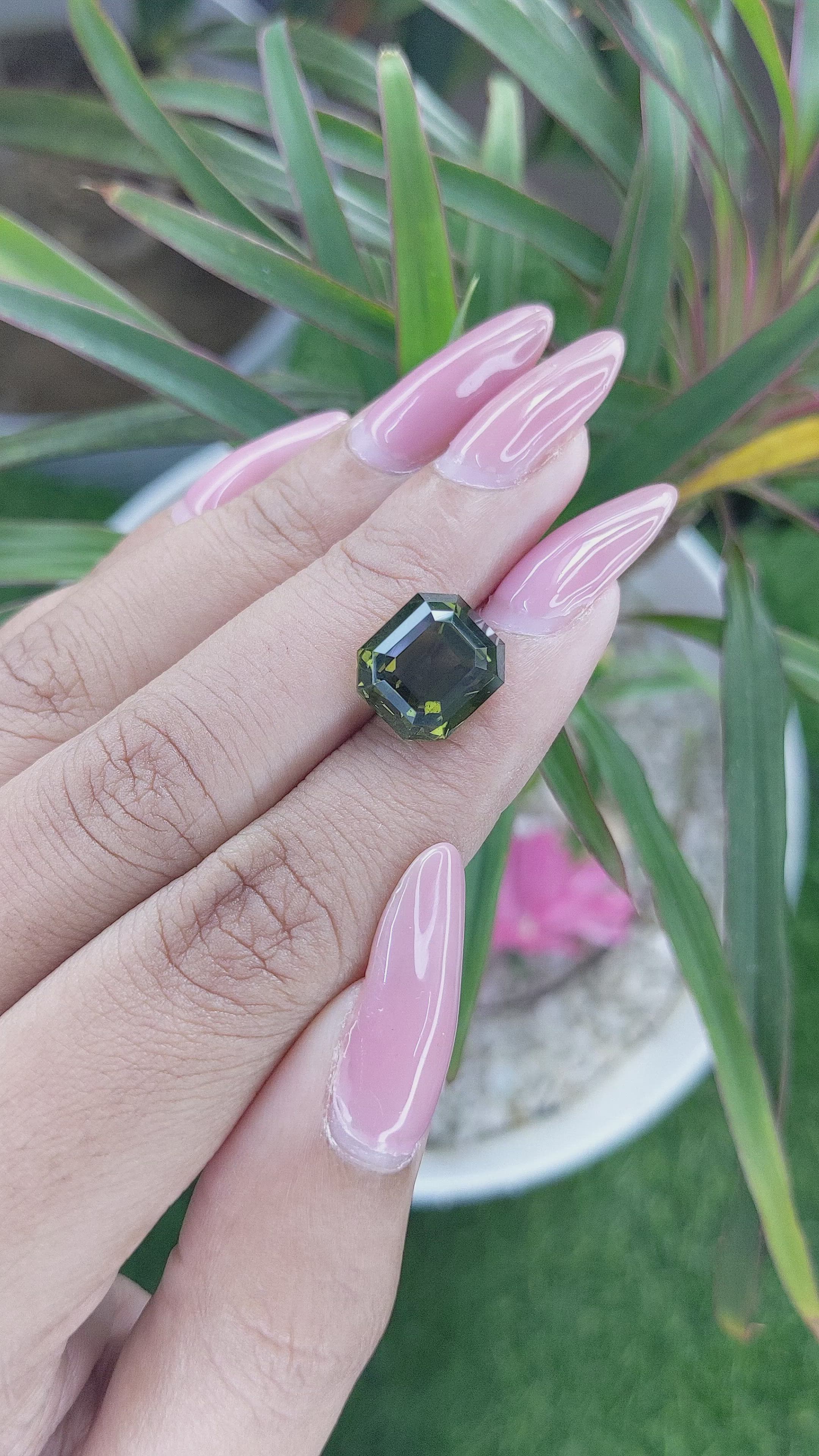 6.98 Ct. Tourmaline from Tanzania Size Video