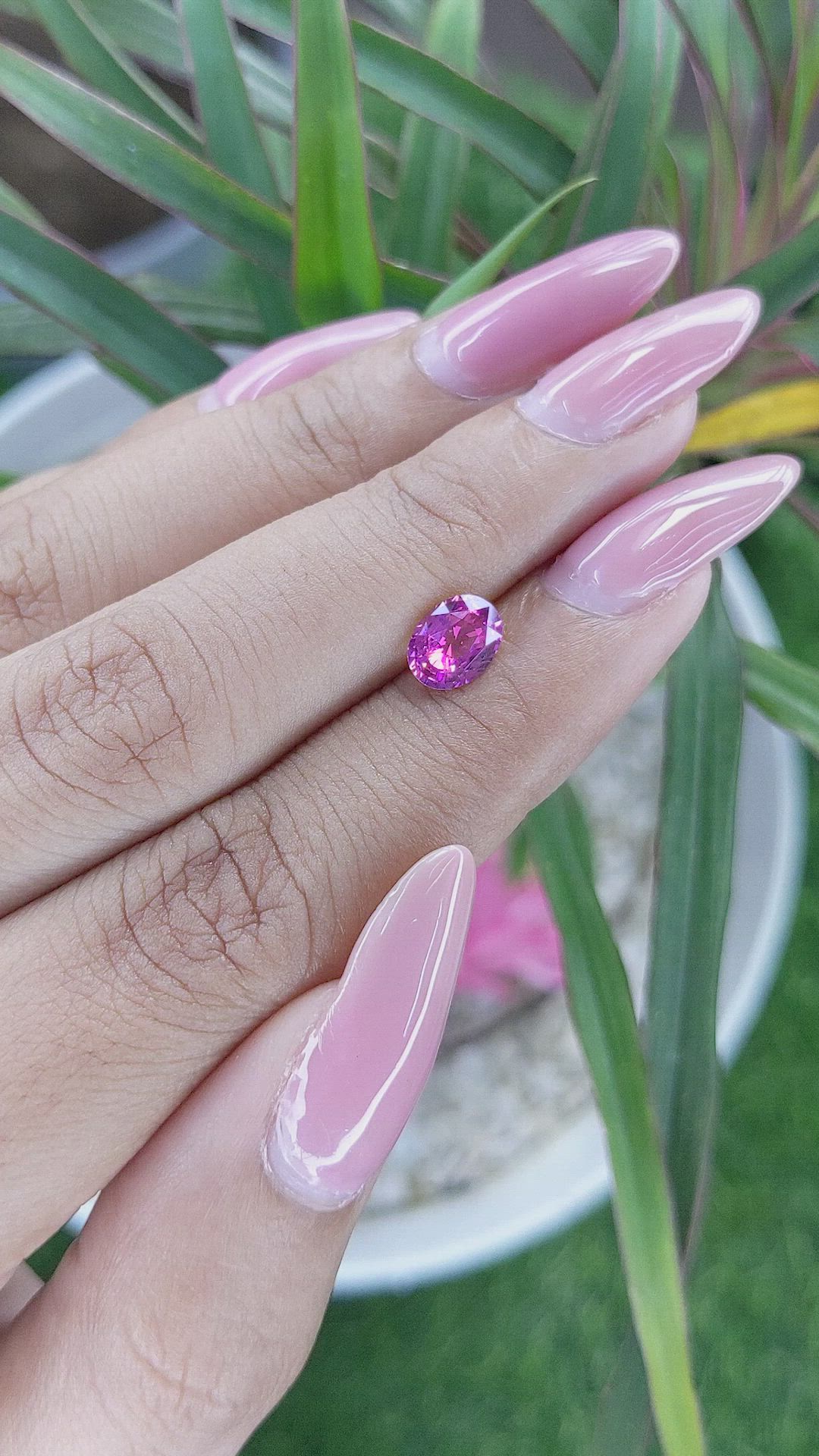 1.12 Ct. Garnet from Madagascar Size Video