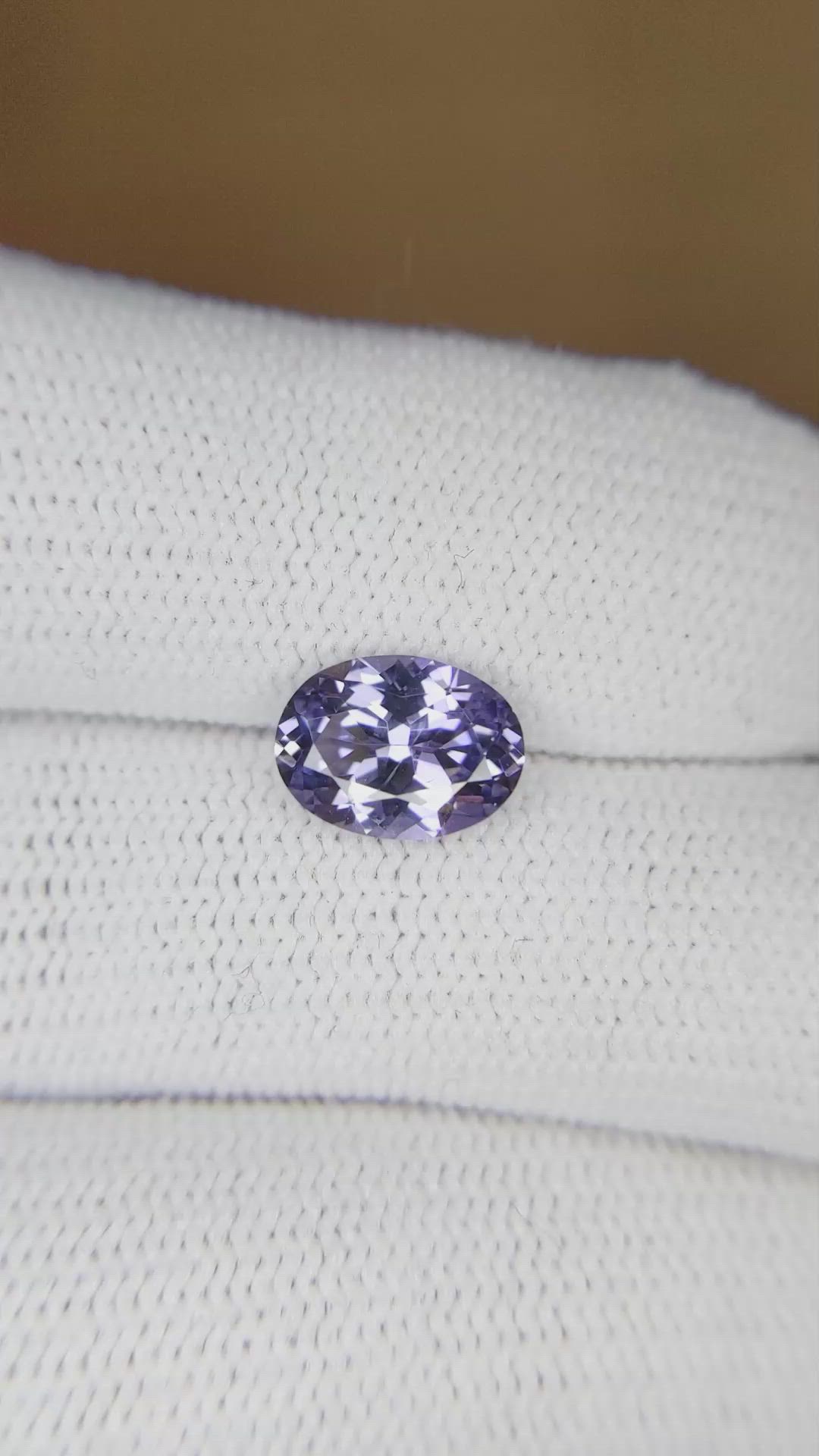 1.57 Ct. Spinel from Ceylon (Sri Lanka) Size Video