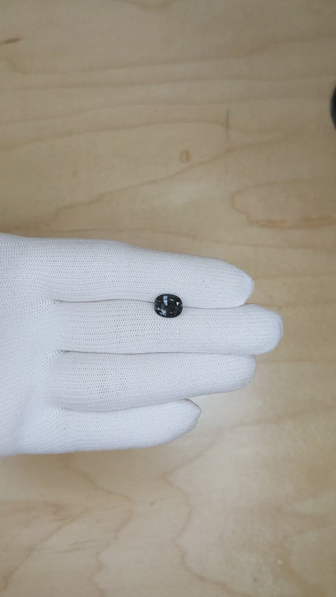 2.04 Ct. Spinel from Ceylon (Sri Lanka) Size Video
