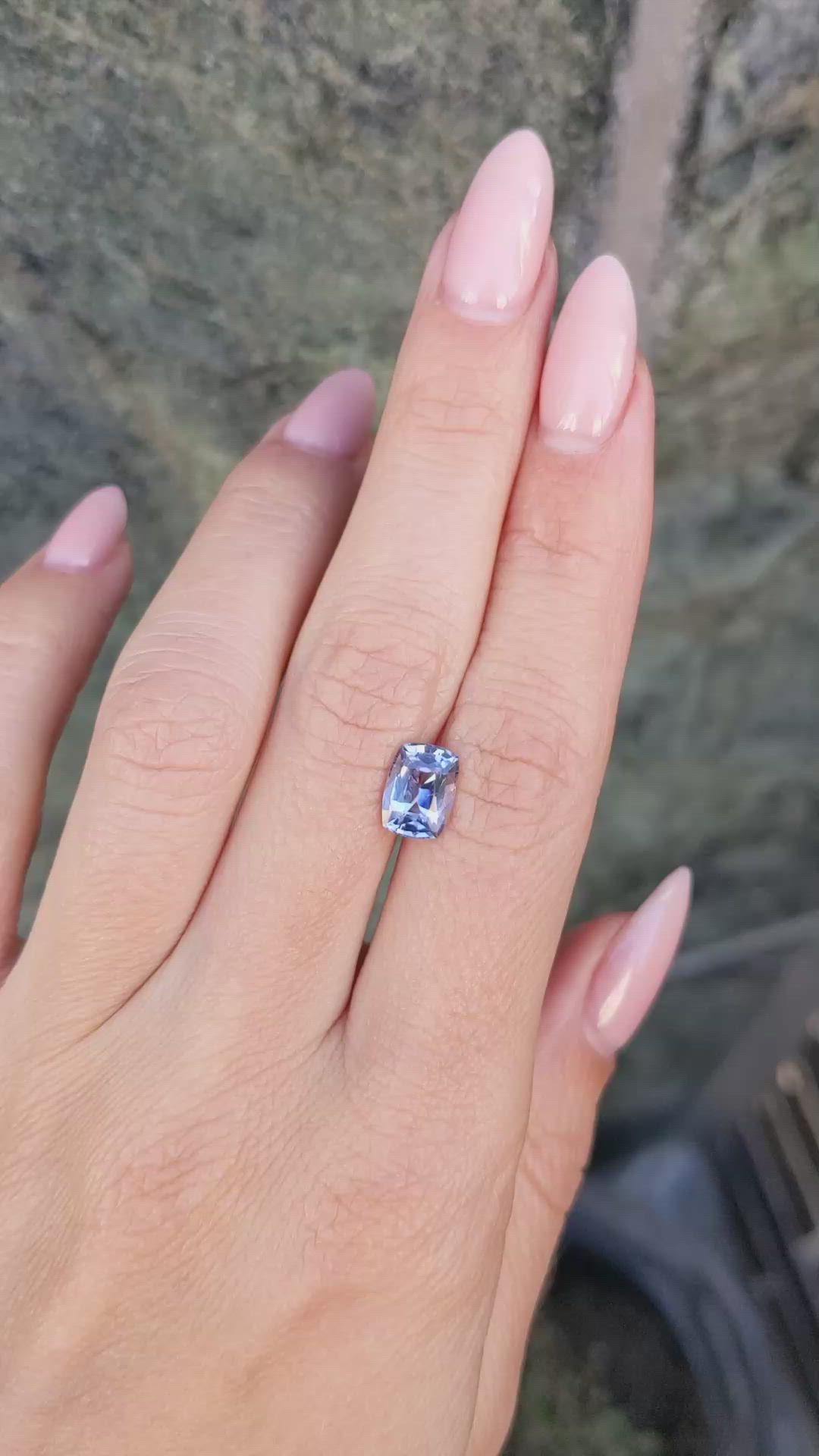 2.12 Ct. Spinel from Ceylon (Sri Lanka) Size Video