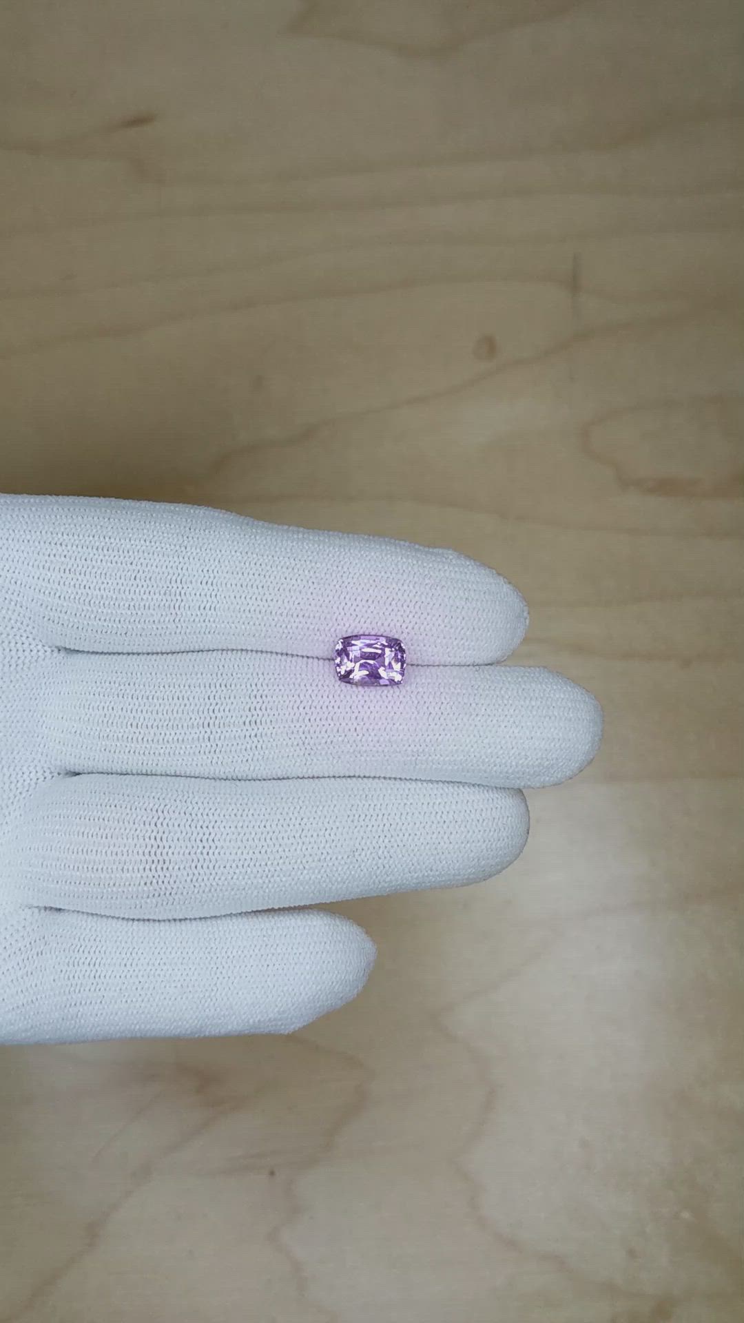 2.12 Ct. Spinel from Ceylon (Sri Lanka) Size Video