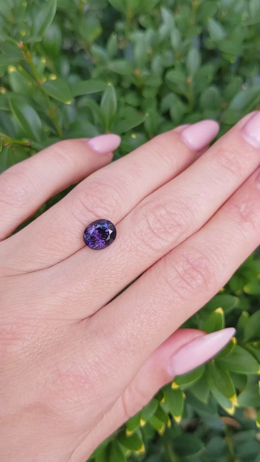 2.26 Ct. Spinel from Ceylon (Sri Lanka) Size Video