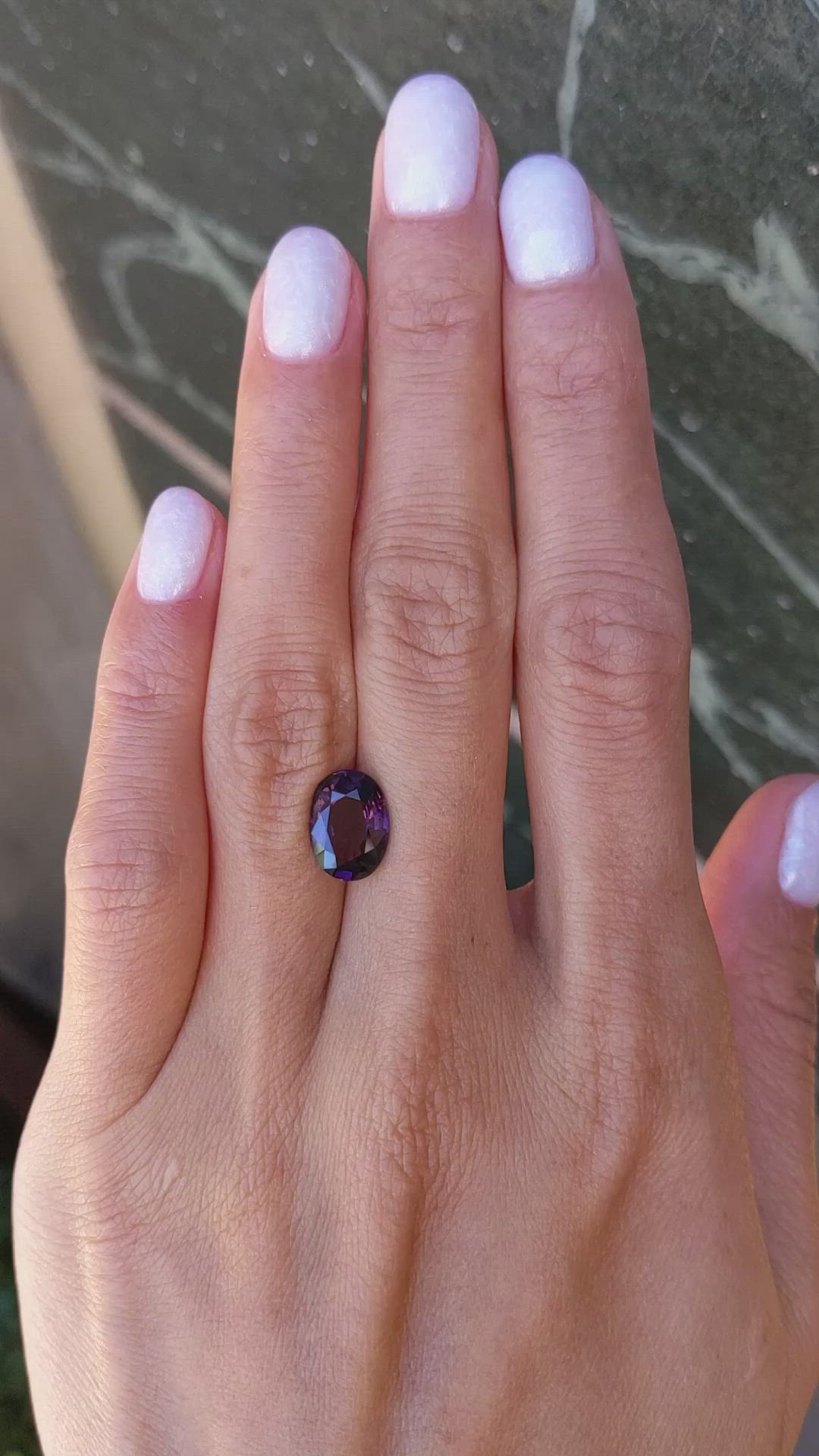 2.92 Ct. Spinel from Ceylon (Sri Lanka) Size Video