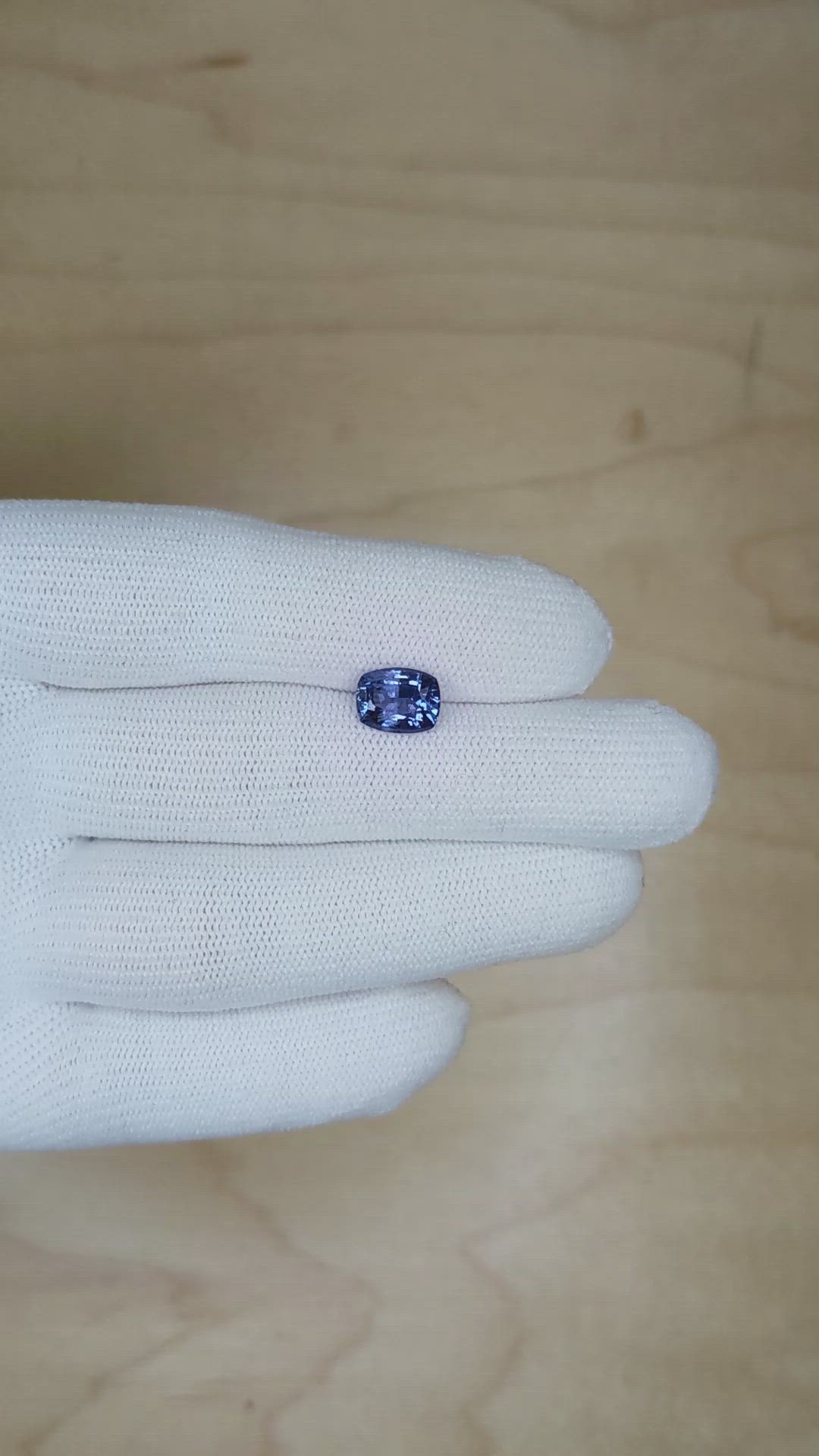 2.07 Ct. Spinel from Ceylon (Sri Lanka) Size Video