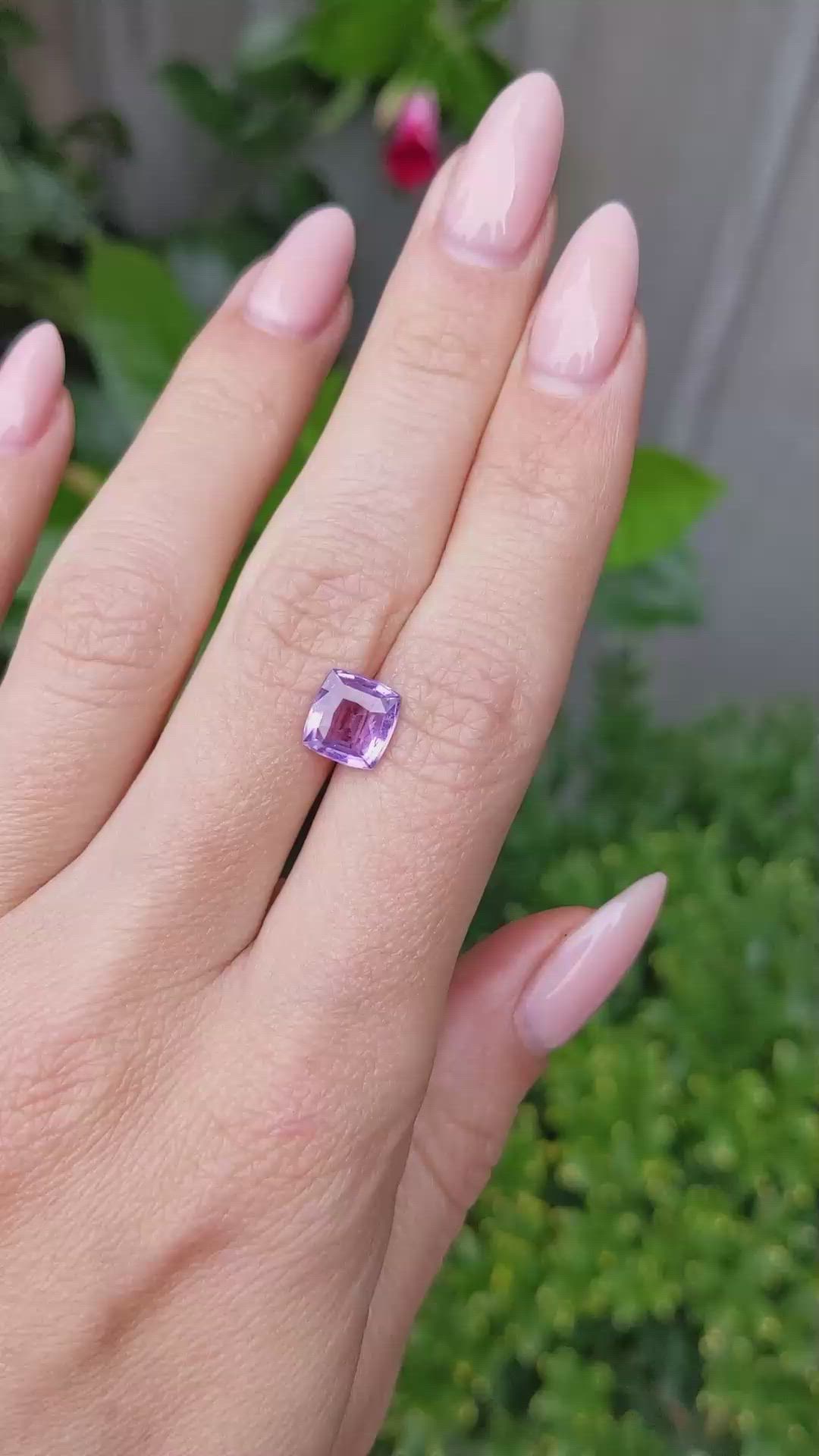 2.28 Ct. Spinel from Ceylon (Sri Lanka) Size Video