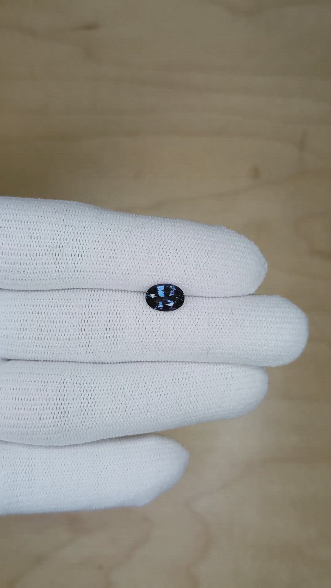 1.28 Ct. Spinel from Ceylon (Sri Lanka) Size Video