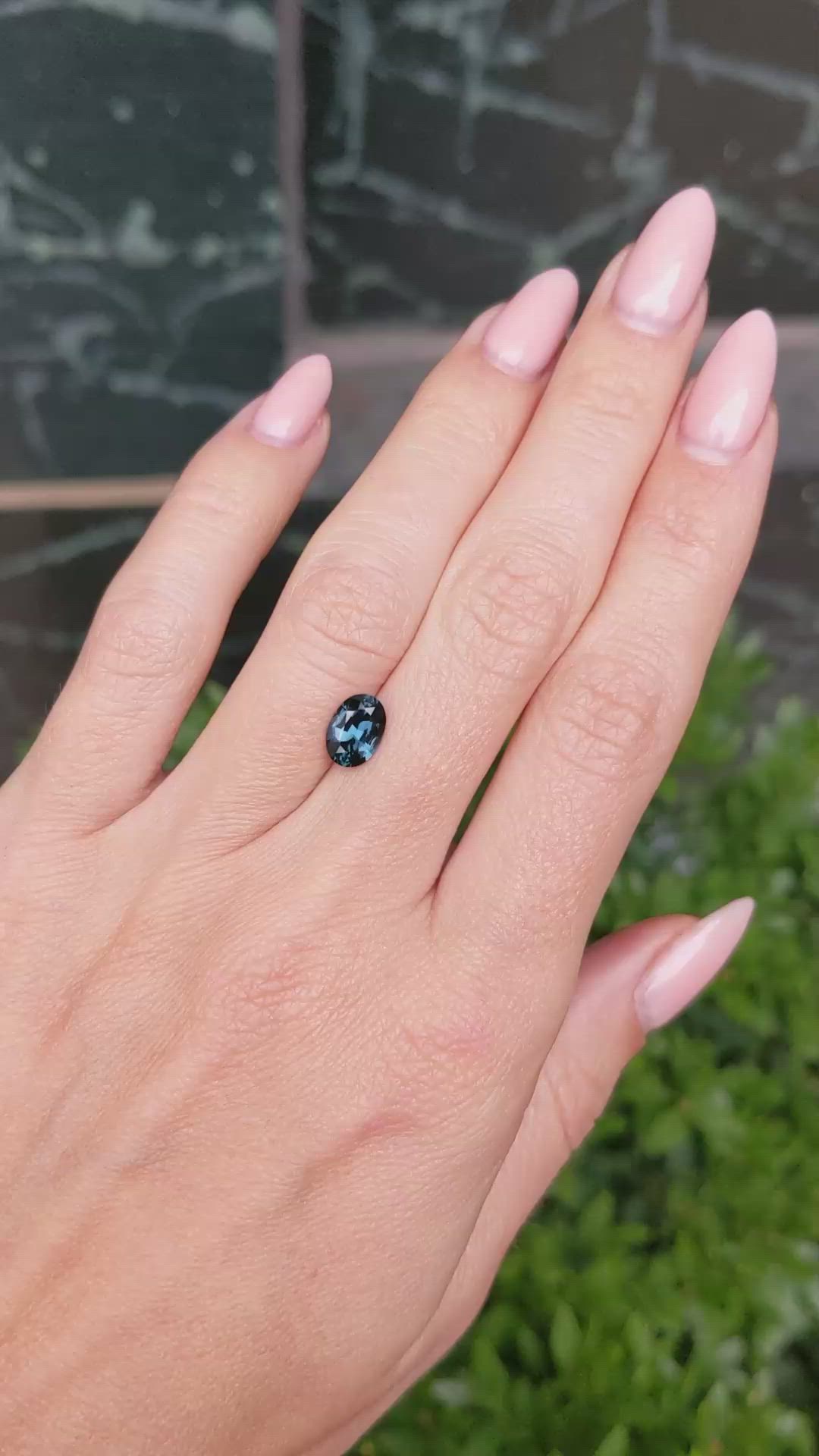 1.28 Ct. Spinel from Ceylon (Sri Lanka) Size Video