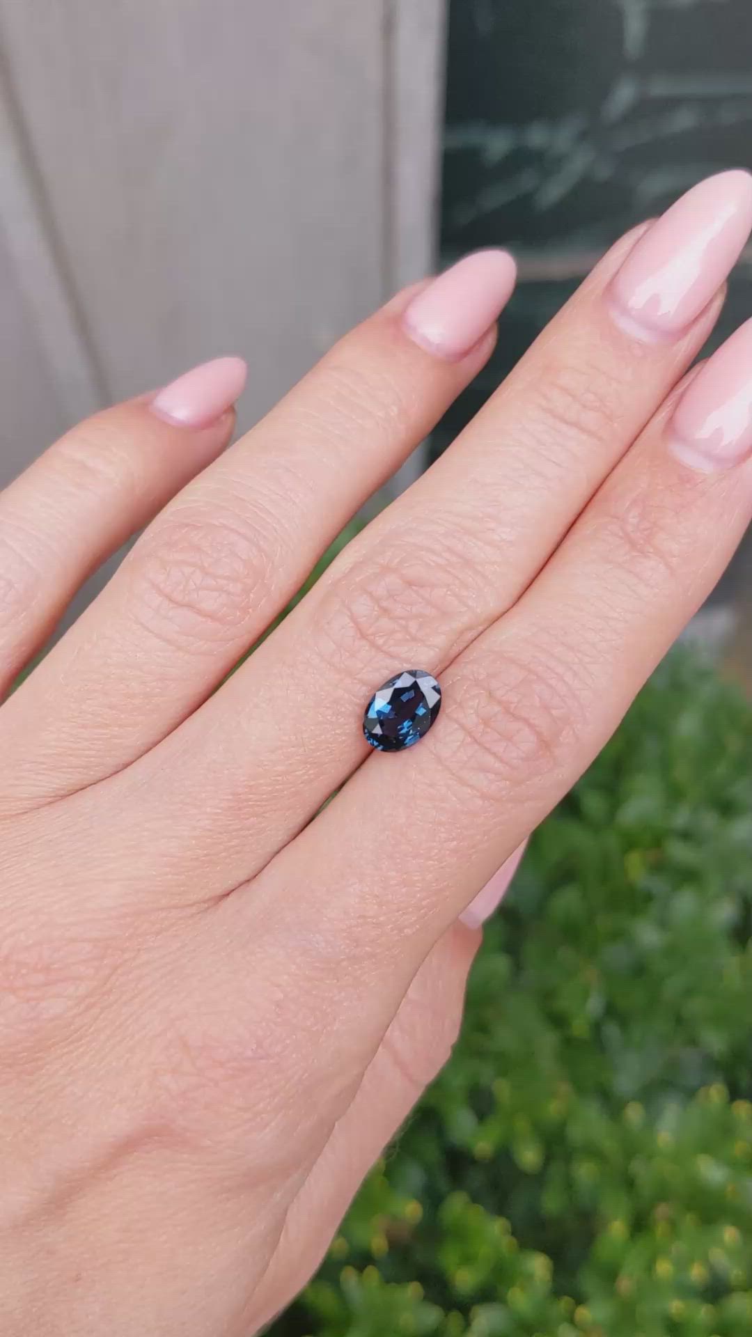 1.73 Ct. Spinel from Ceylon (Sri Lanka) Size Video