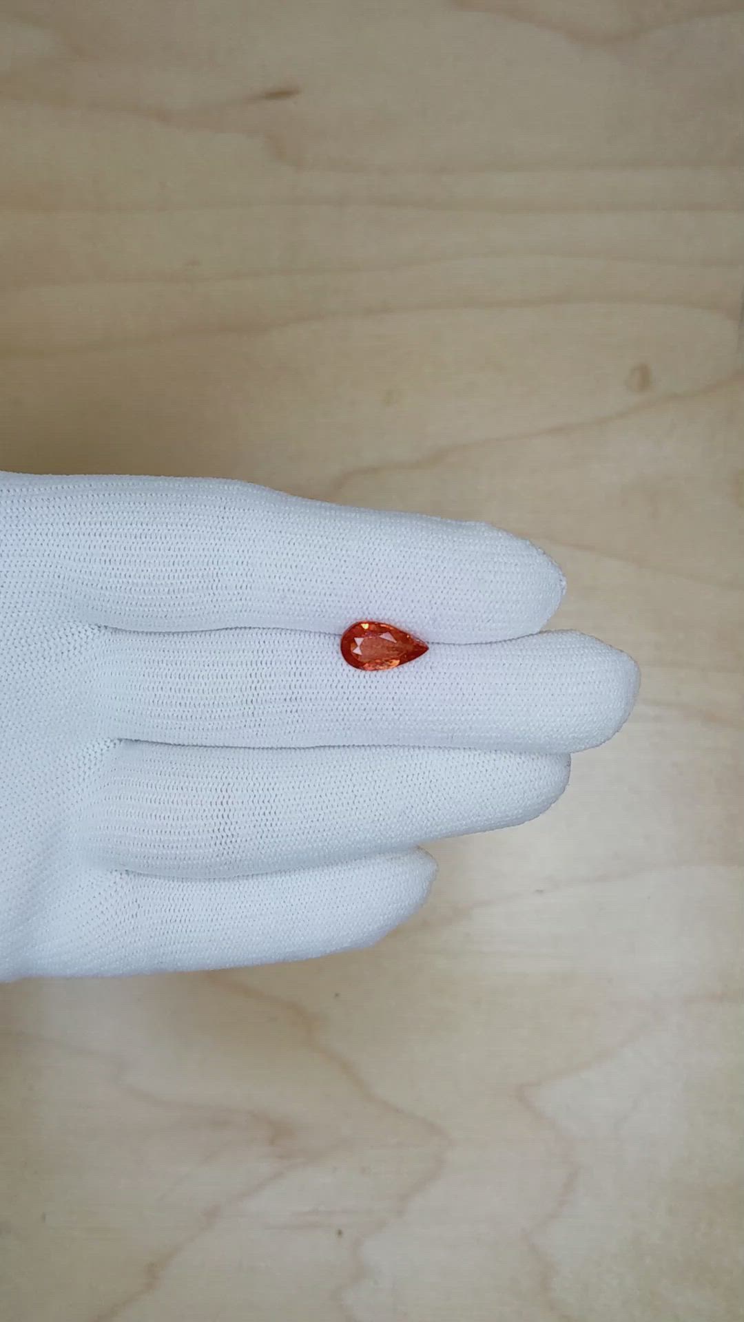 2.08 Ct. Spinel from Ceylon (Sri Lanka) Size Video