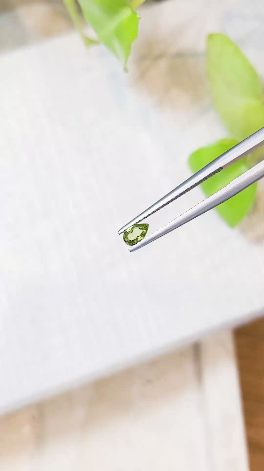 0.22 Ct. Peridot Size Video