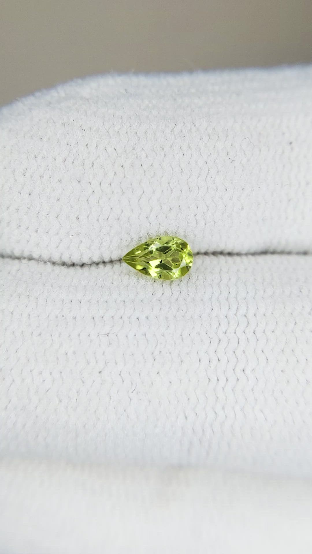 0.22 Ct. Peridot Size Video