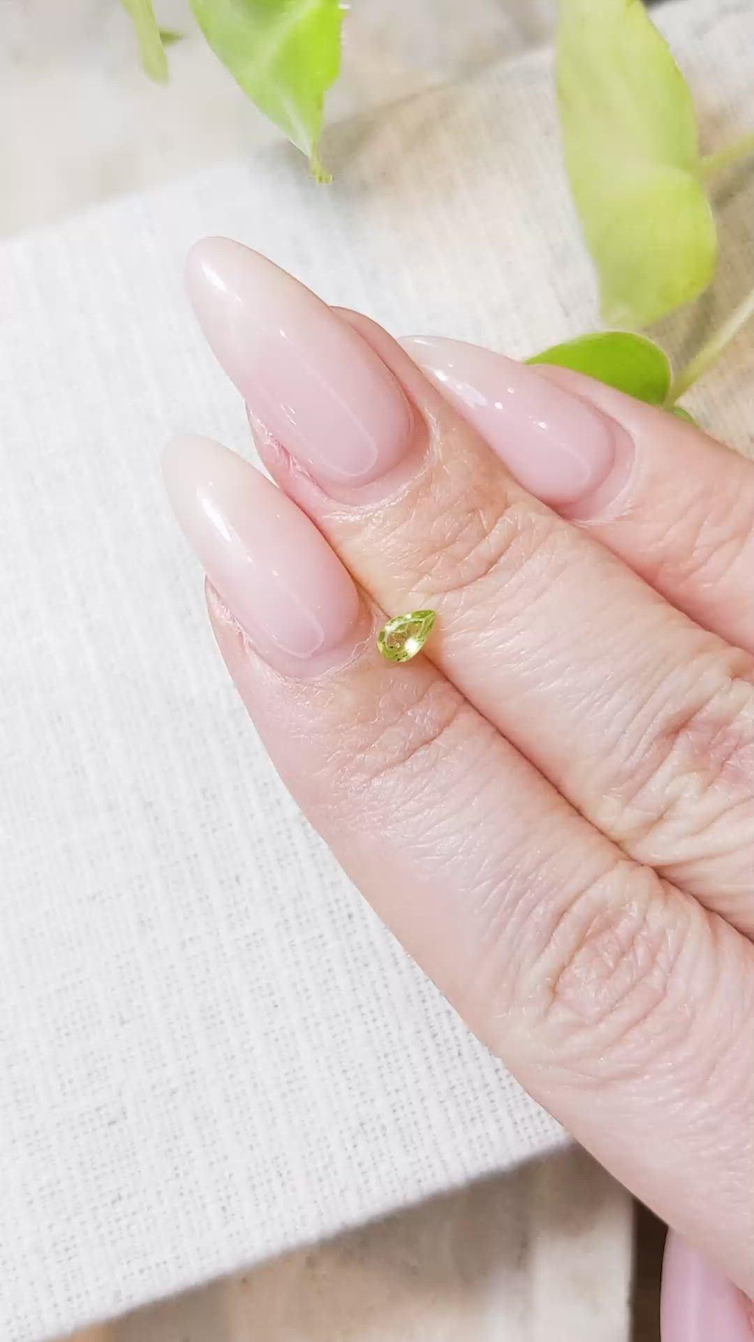 0.23 Ct. Peridot Size Video