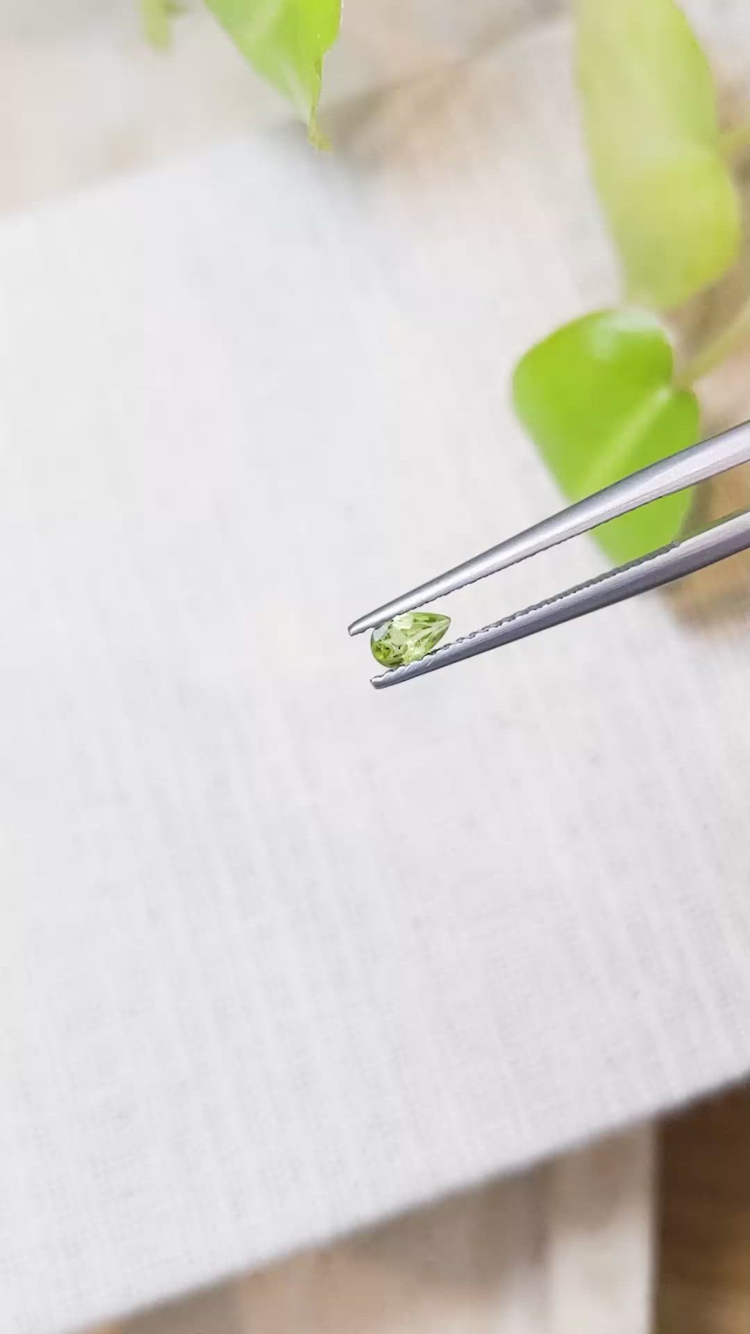 0.23 Ct. Peridot Size Video