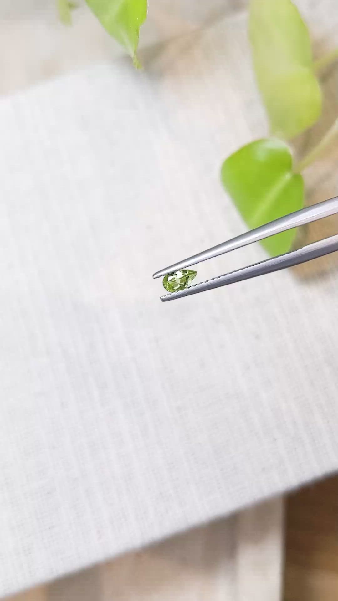 0.23 Ct. Peridot Size Video