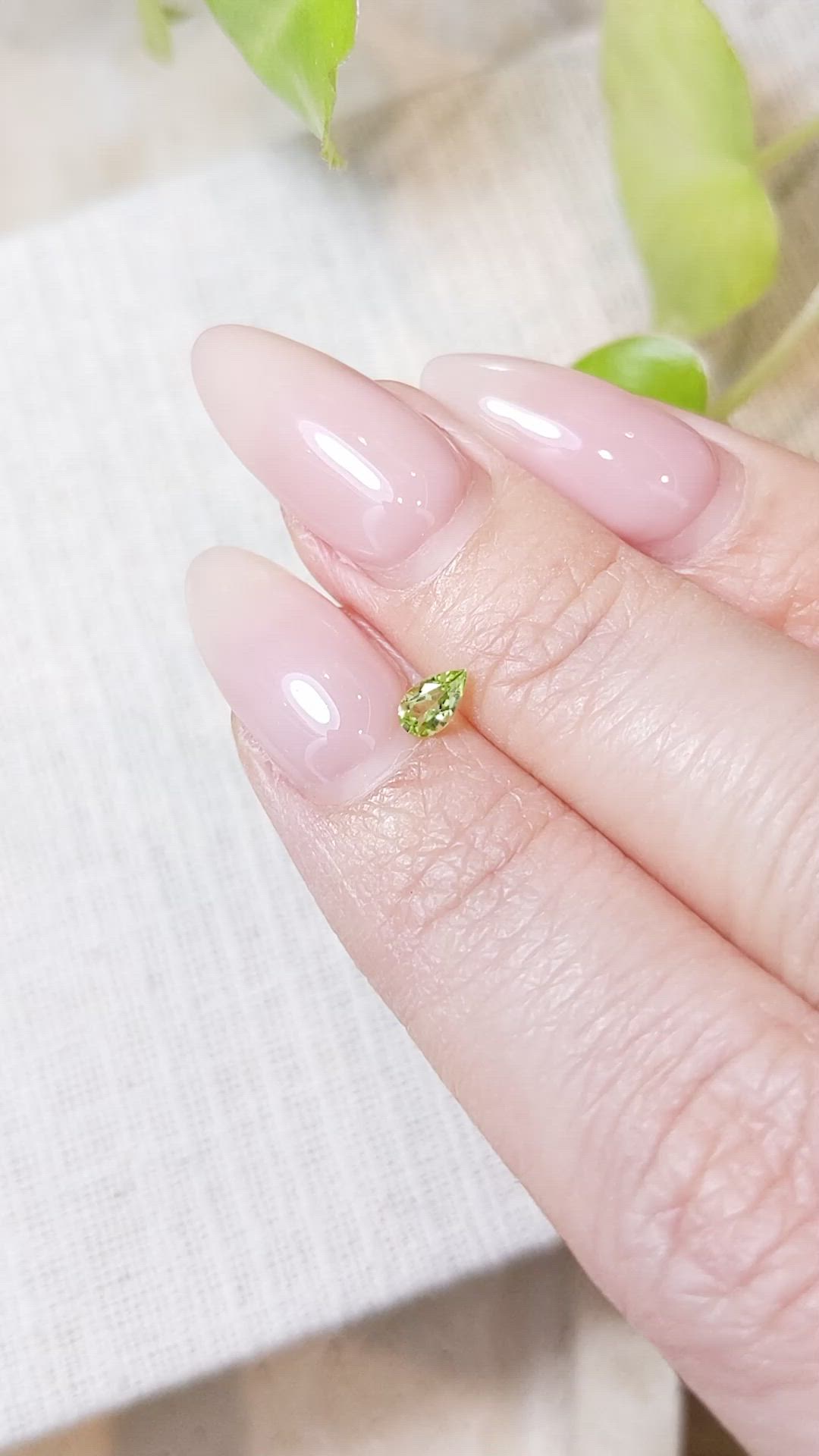 0.23 Ct. Peridot Size Video