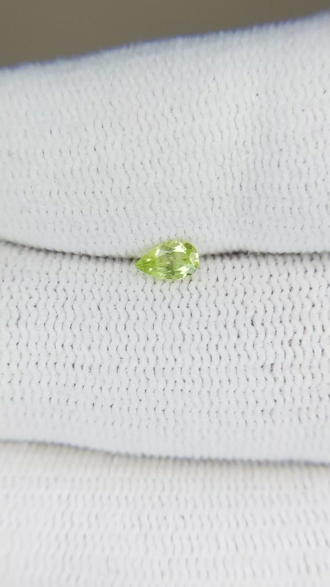 0.20 Ct. Peridot Size Video