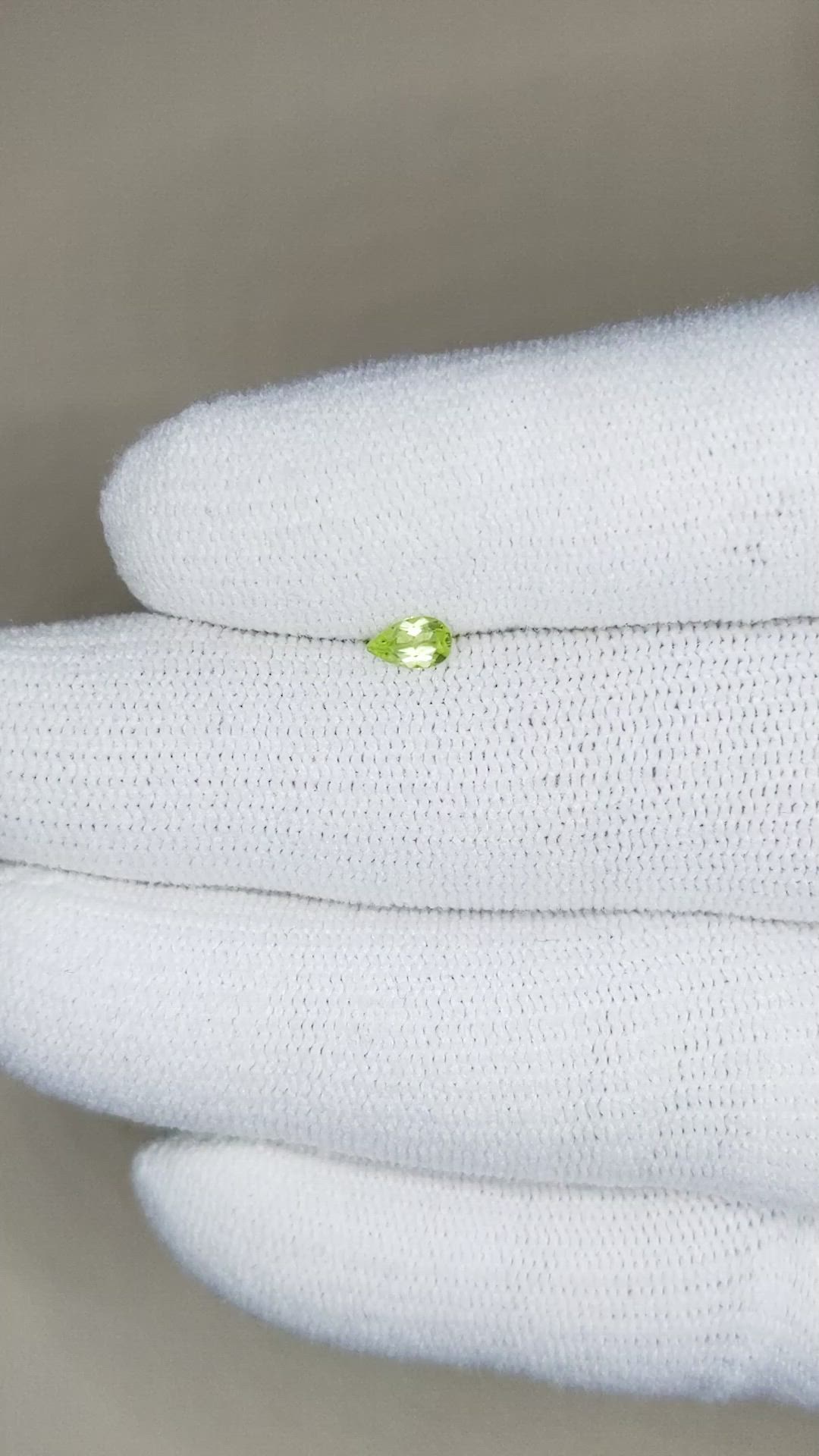 0.20 Ct. Peridot Size Video
