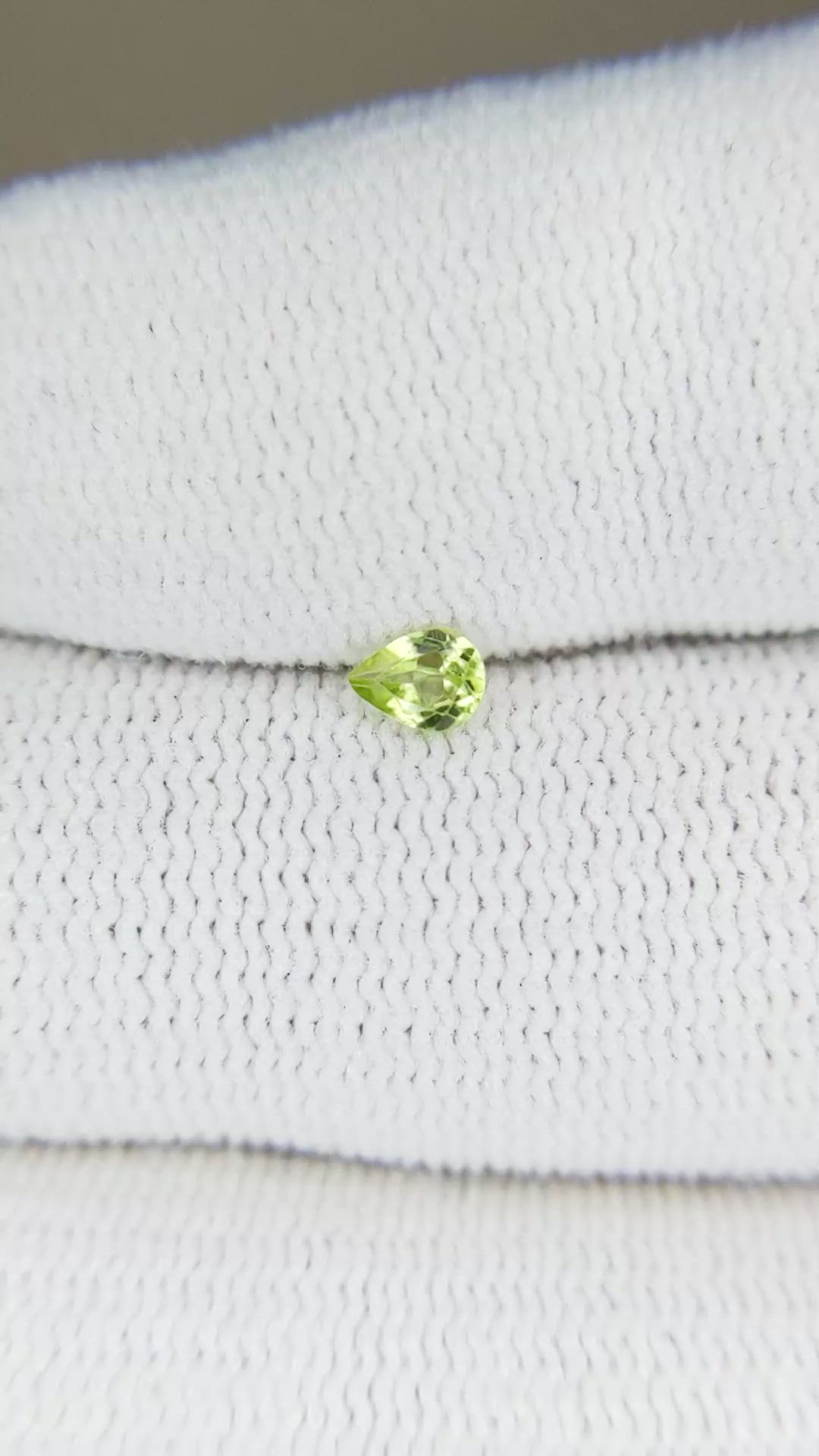 0.16 Ct. Peridot Size Video