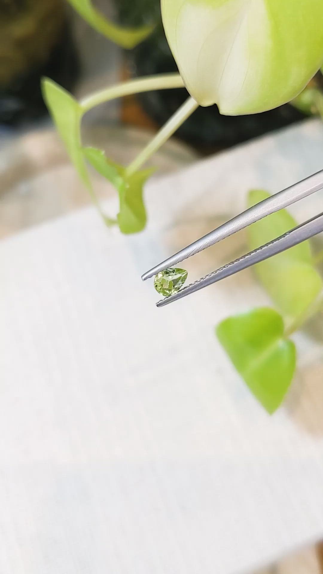 0.24 Ct. Peridot Size Video