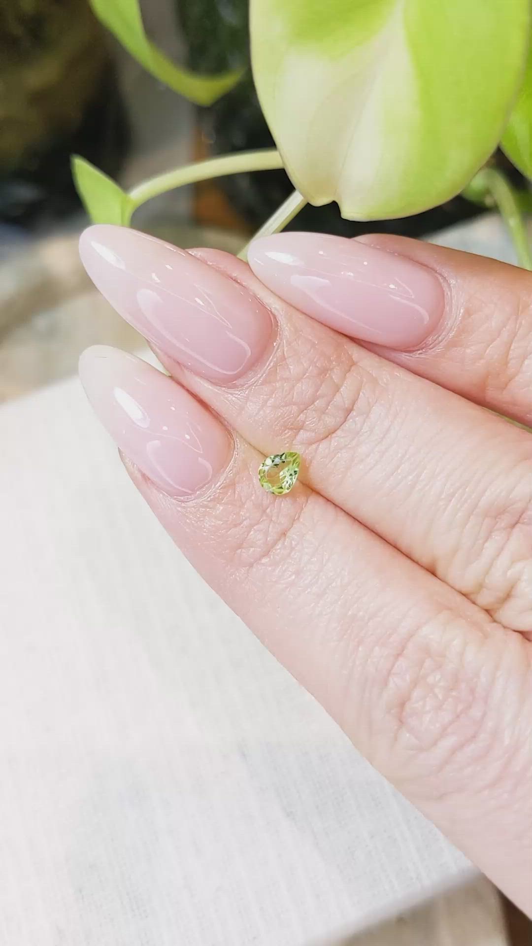 0.24 Ct. Peridot Size Video