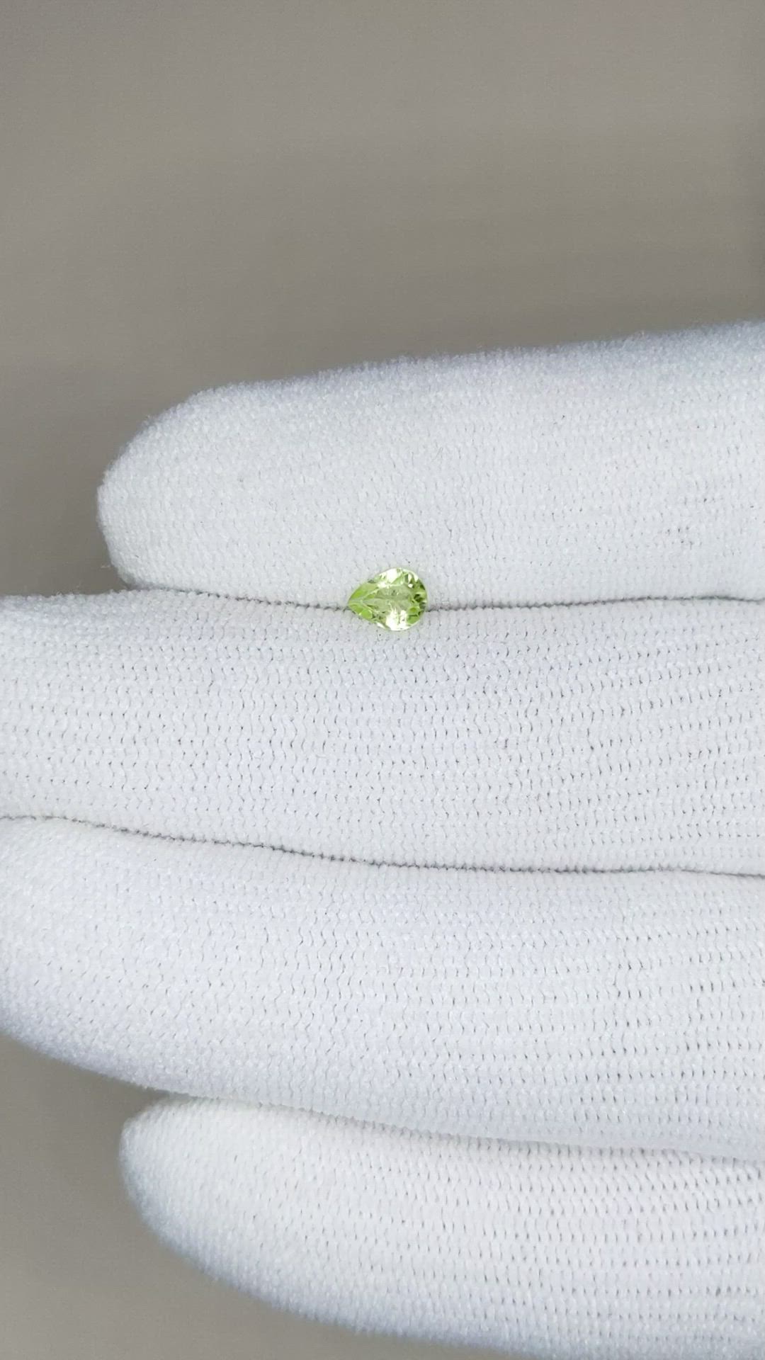 0.24 Ct. Peridot Size Video