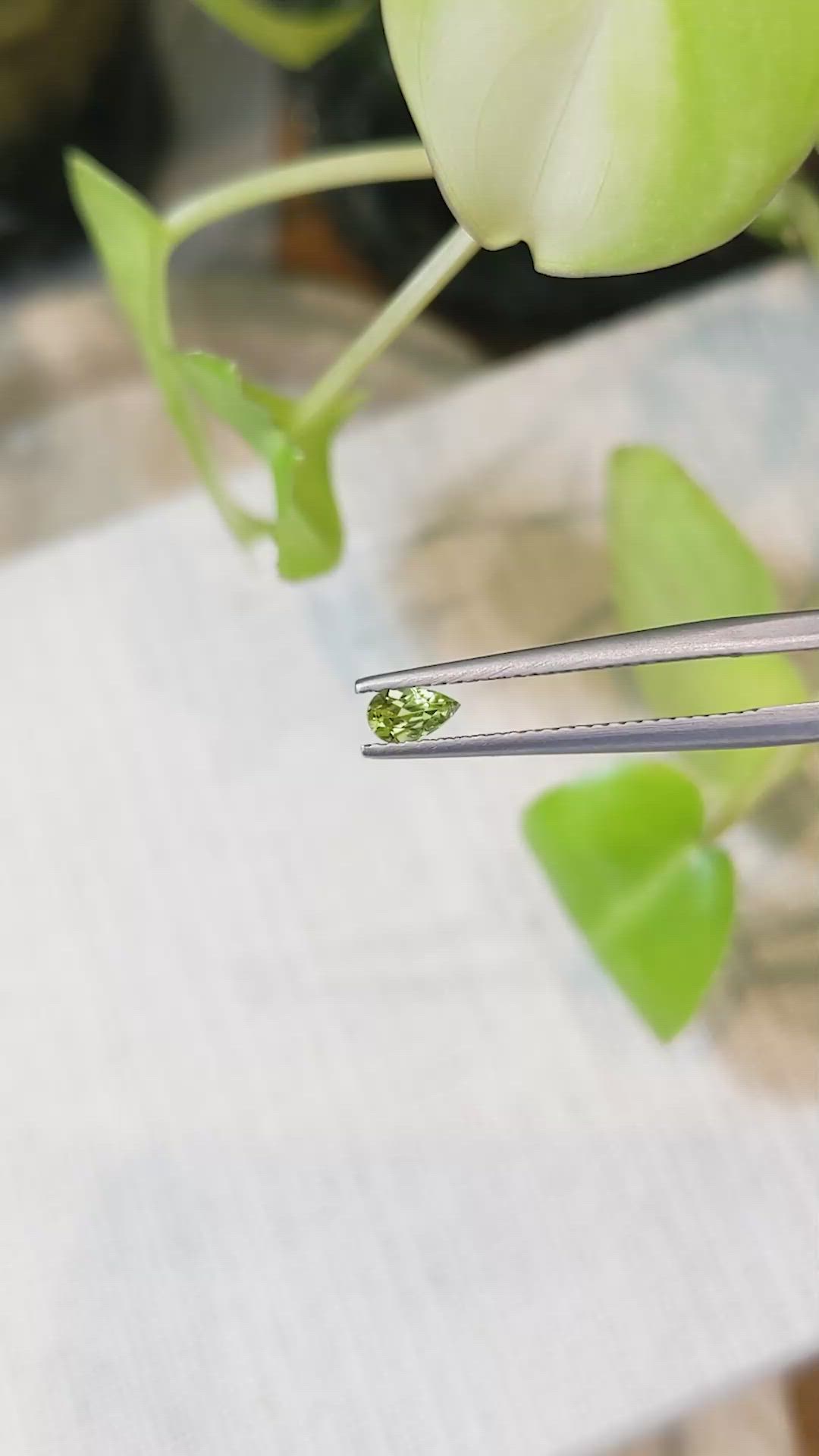 0.22 Ct. Peridot Size Video