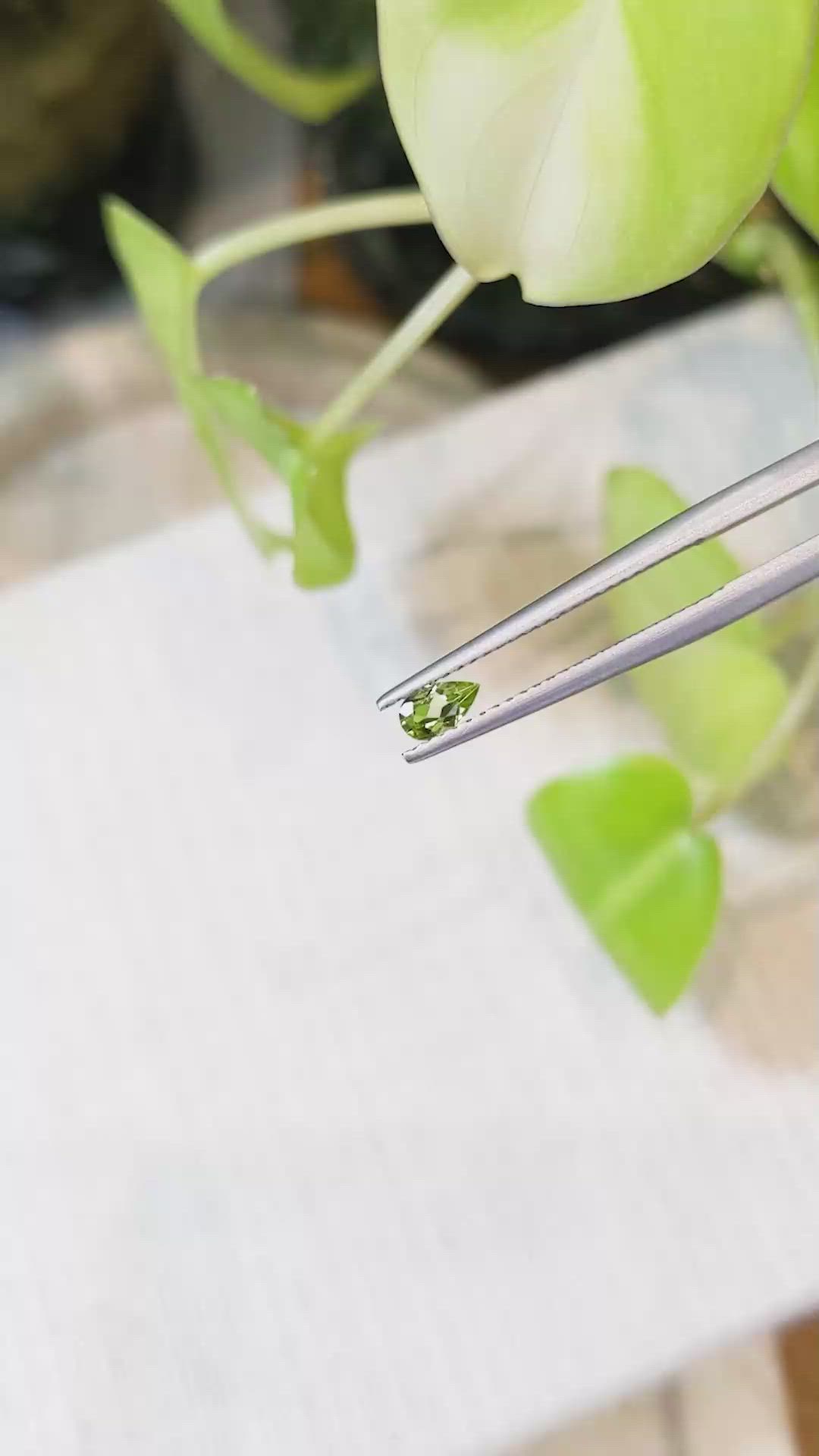 0.18 Ct. Peridot Size Video